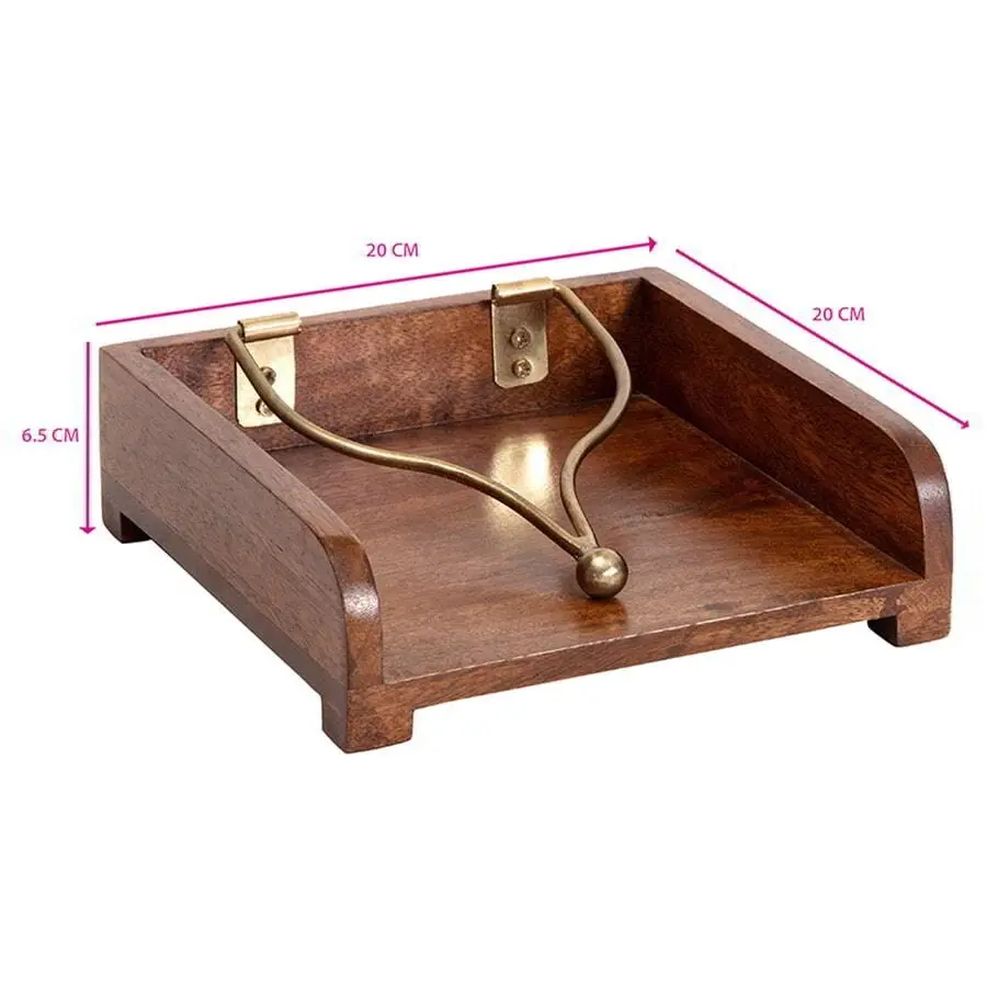 Classic Style Durable Napkin Holder Box