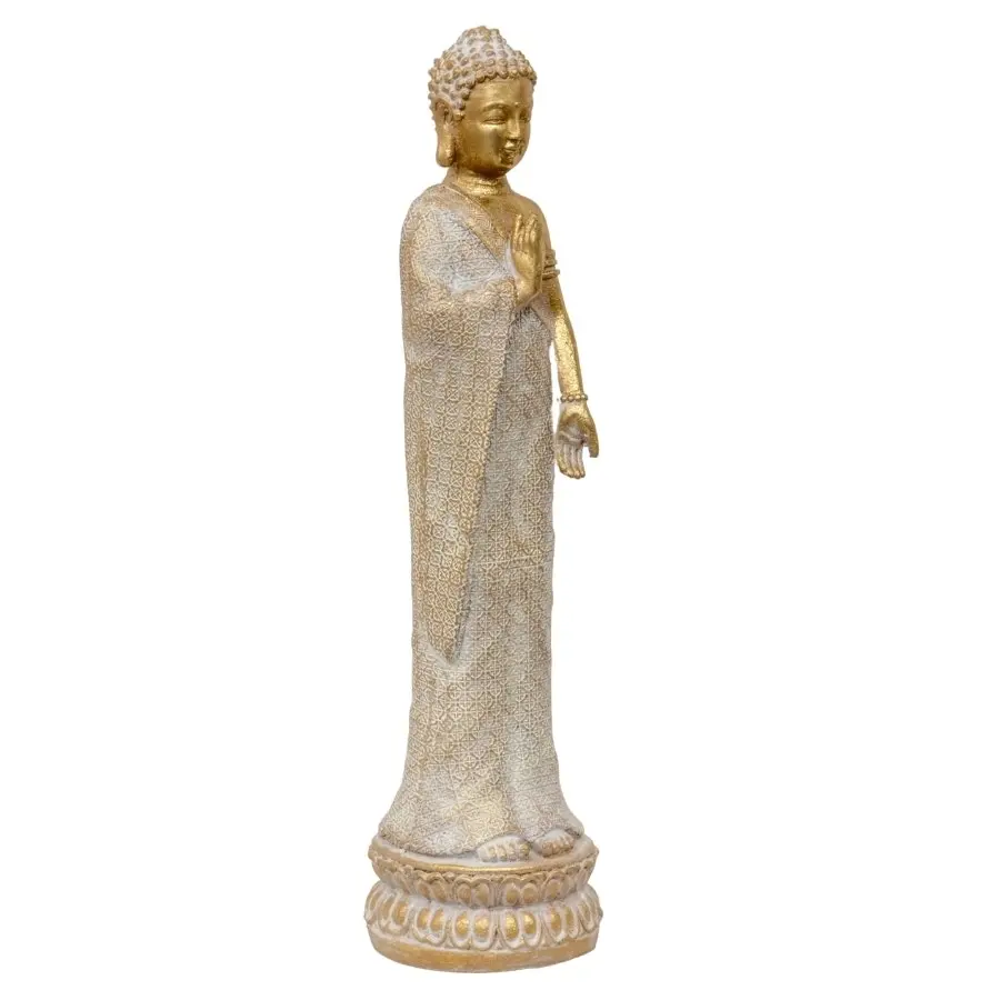 Willow & Silk 49cm Standing Blessing Buddha Figurine/Statue