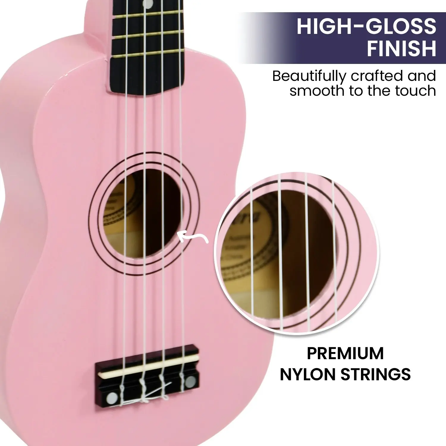 21inch Ukulele from Karrera - Pink