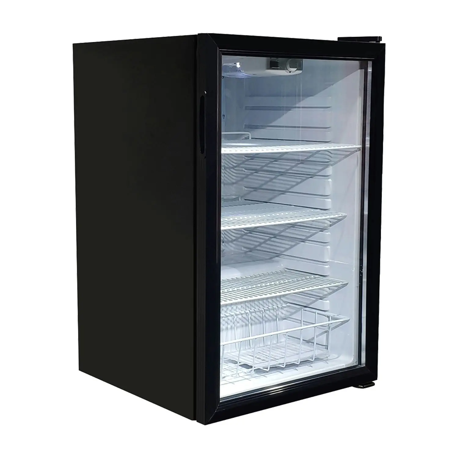 Kolner 130L Mini Bar Fridge Glass Door Beverage Cooler Drinks Refrigerator