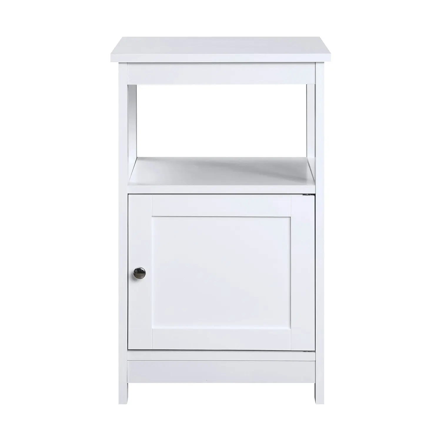 Sarantino Corina End Table With Door Cabinet