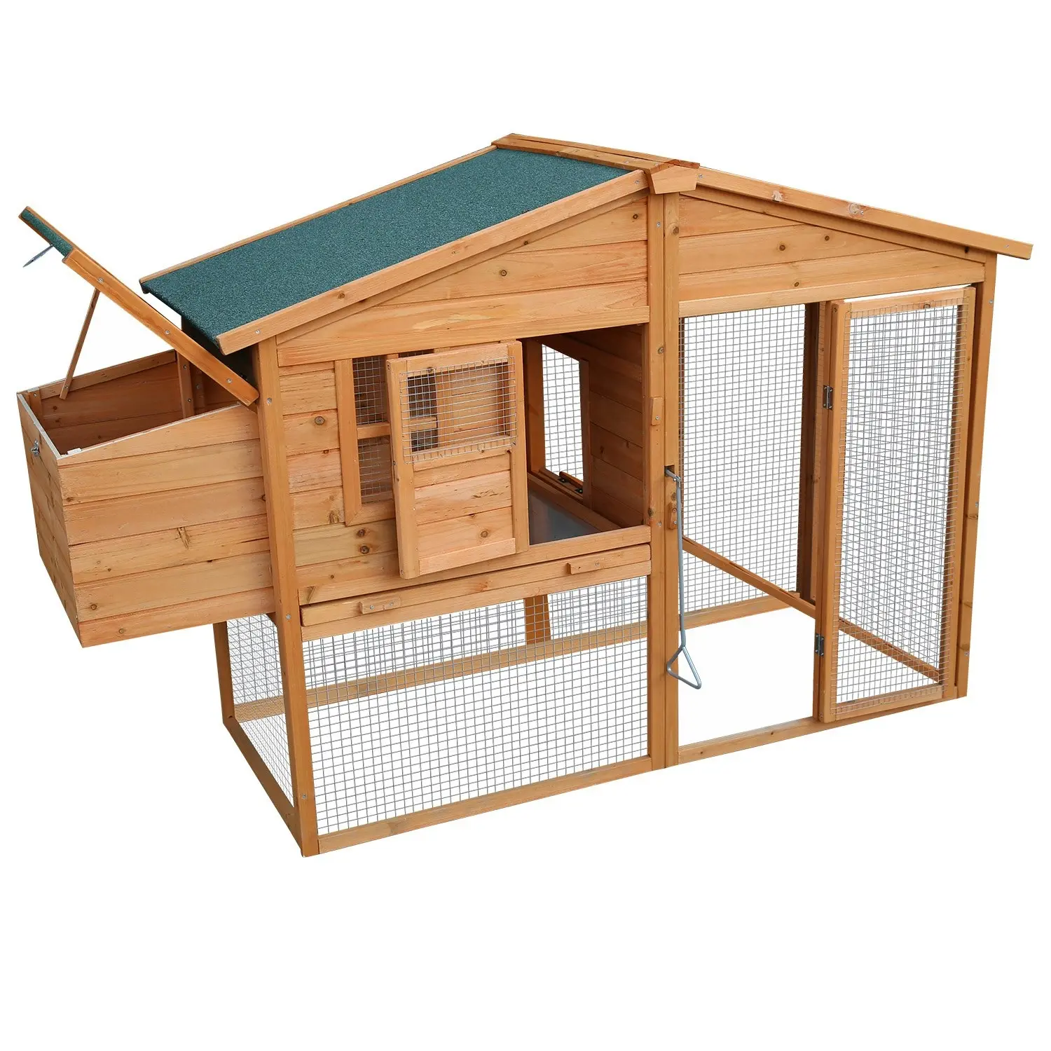 Furtastic Large Chicken Coop & Rabbit Hutch With Ramp