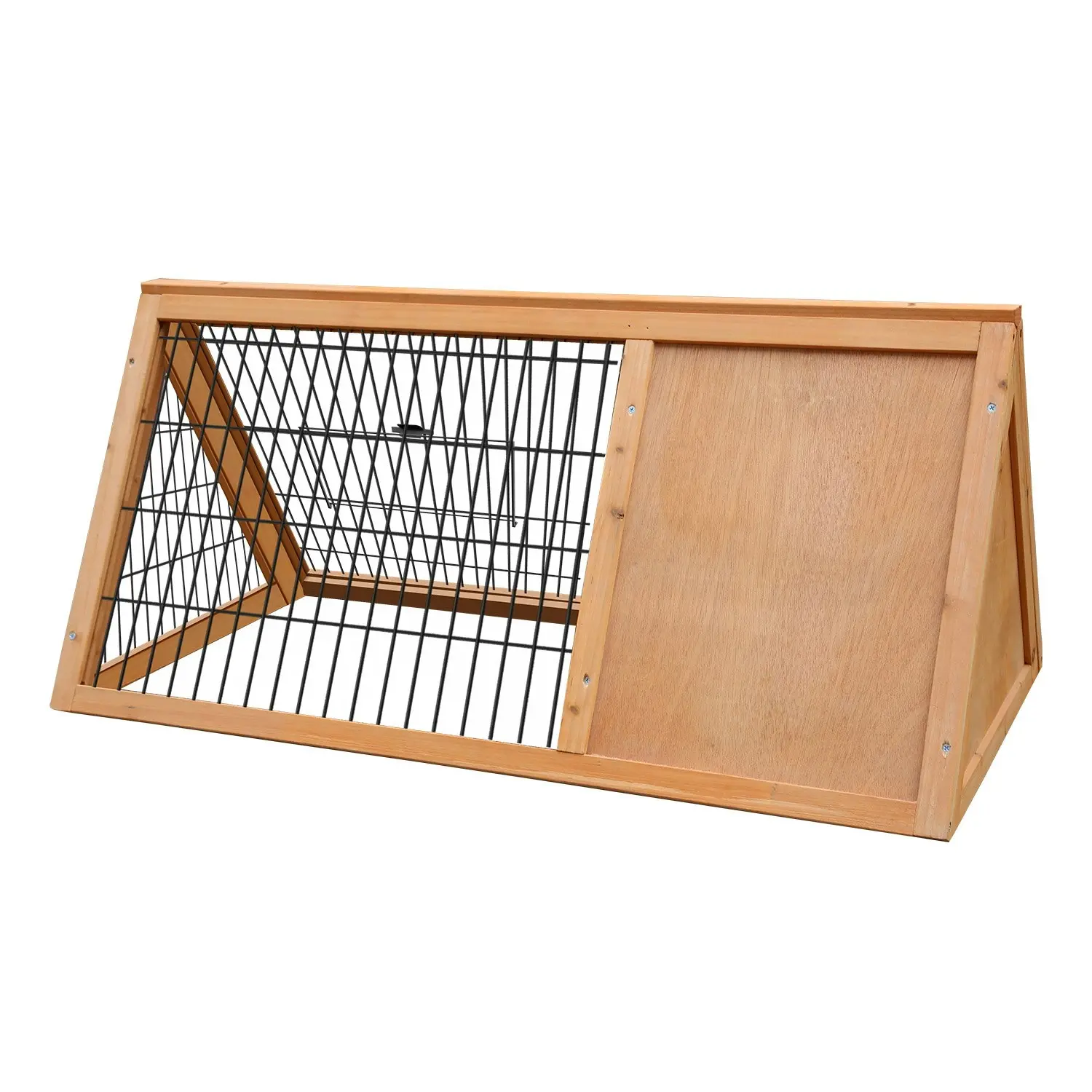 Furtastic Triangle Wooden Rabbit Hutch