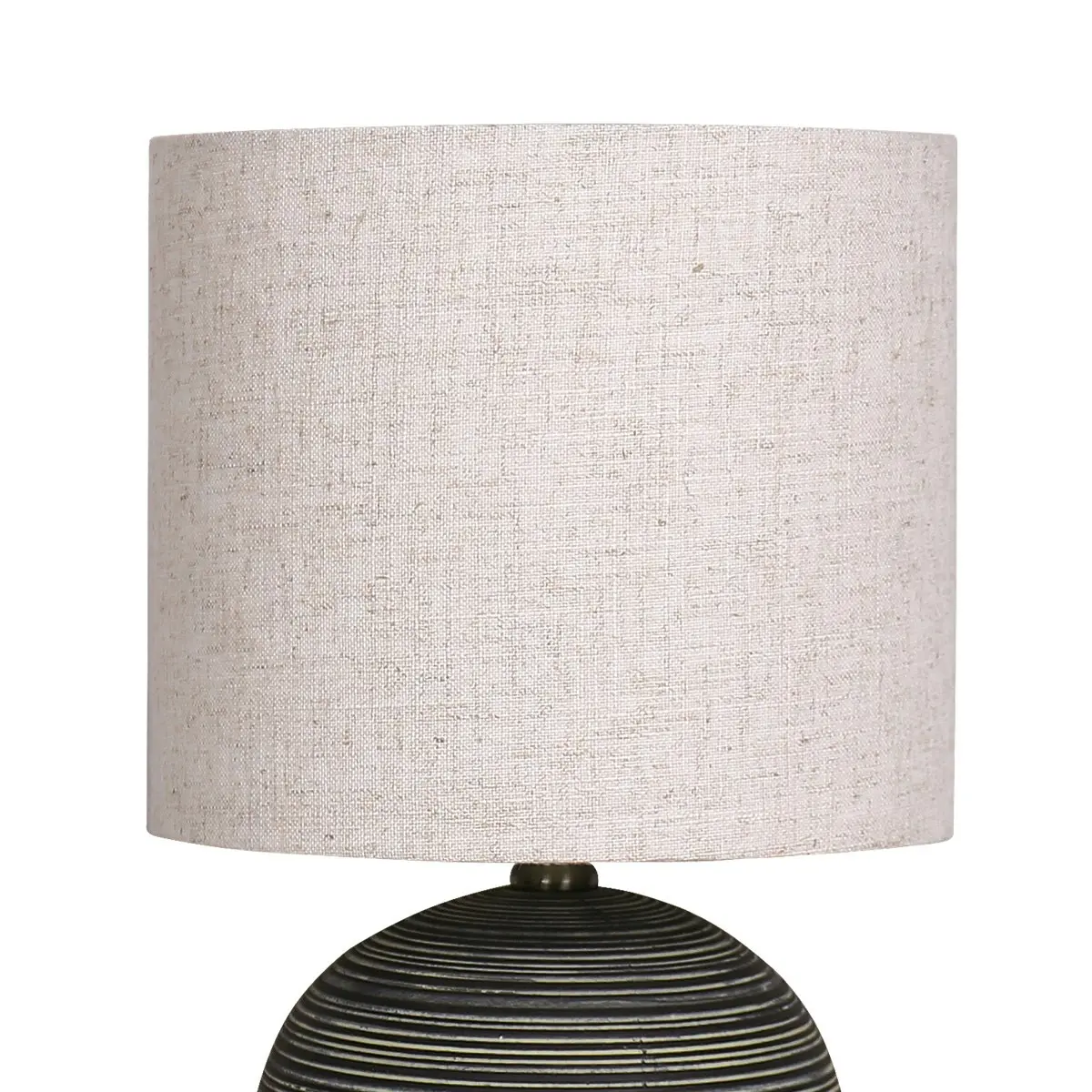 Sarantino Ceramic Table Lamp with Striped Pattern