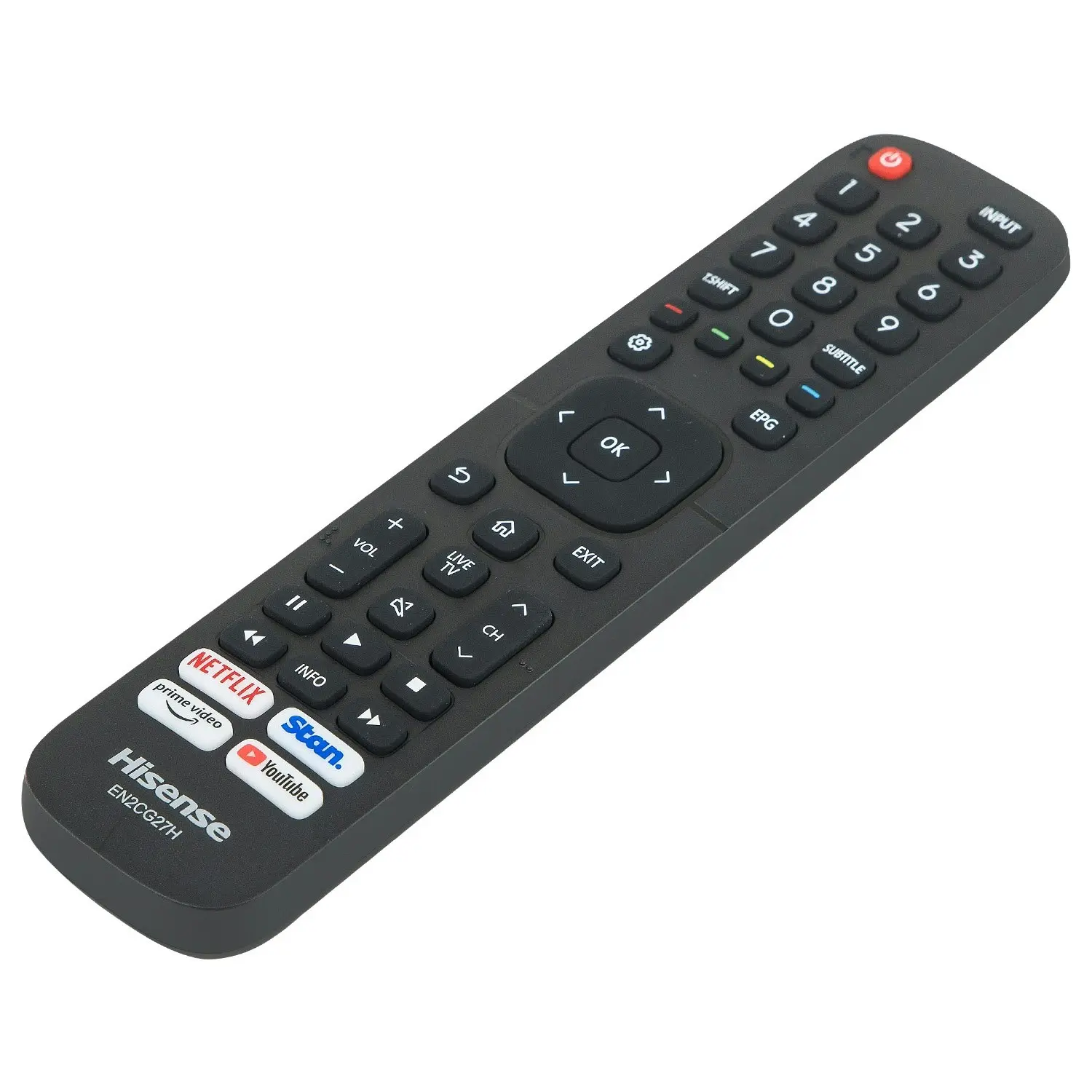 Genuine Hisense TV Remote Control T274989 EN2CG27H