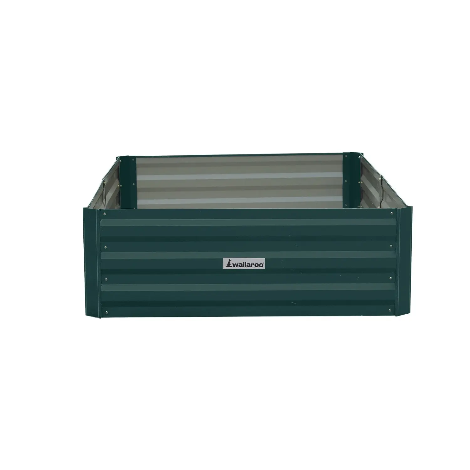 Wallaroo 150 x 90 x 30cm Galvanized Steel Garden Bed - Green