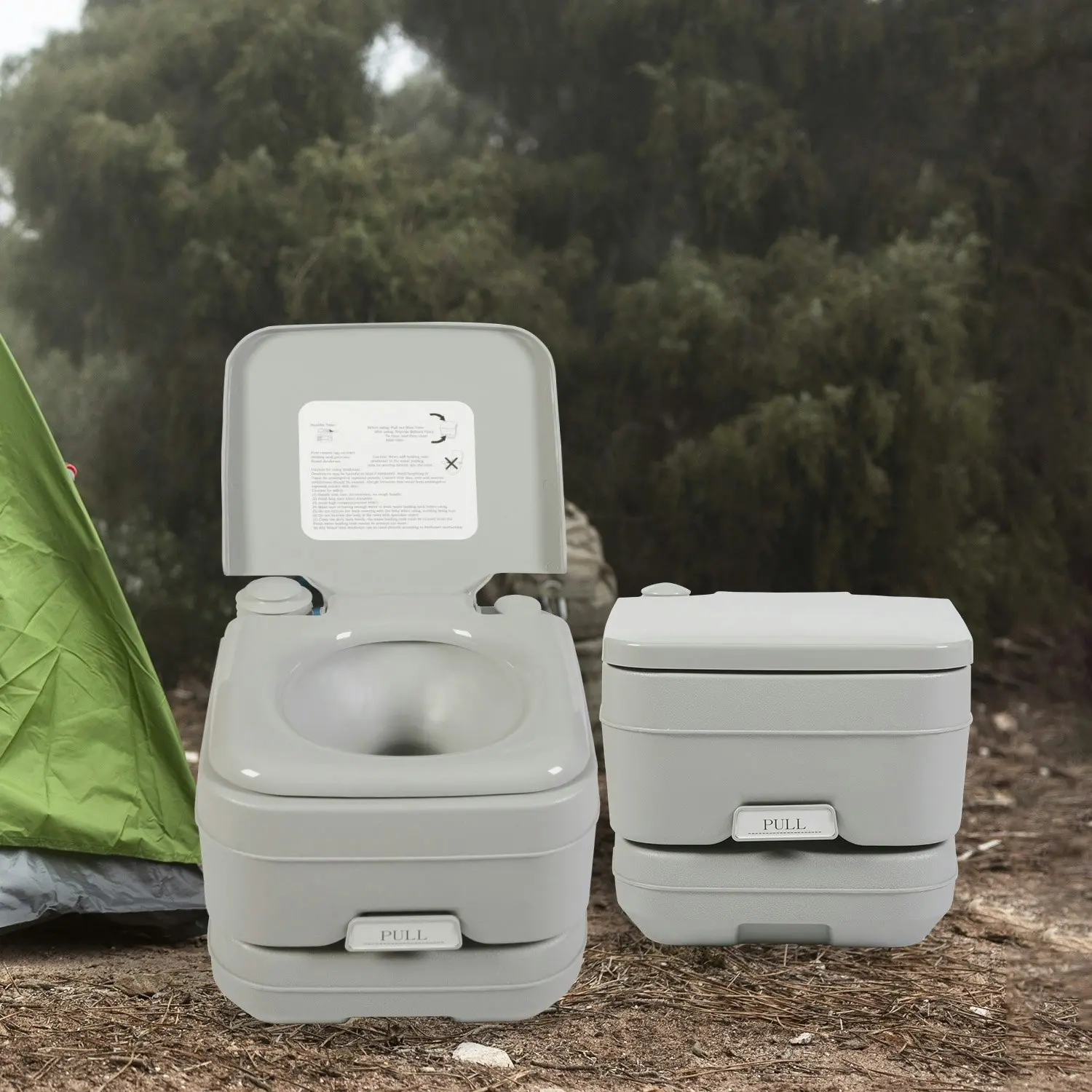 Wallaroo 10L Camping Portable Toilet