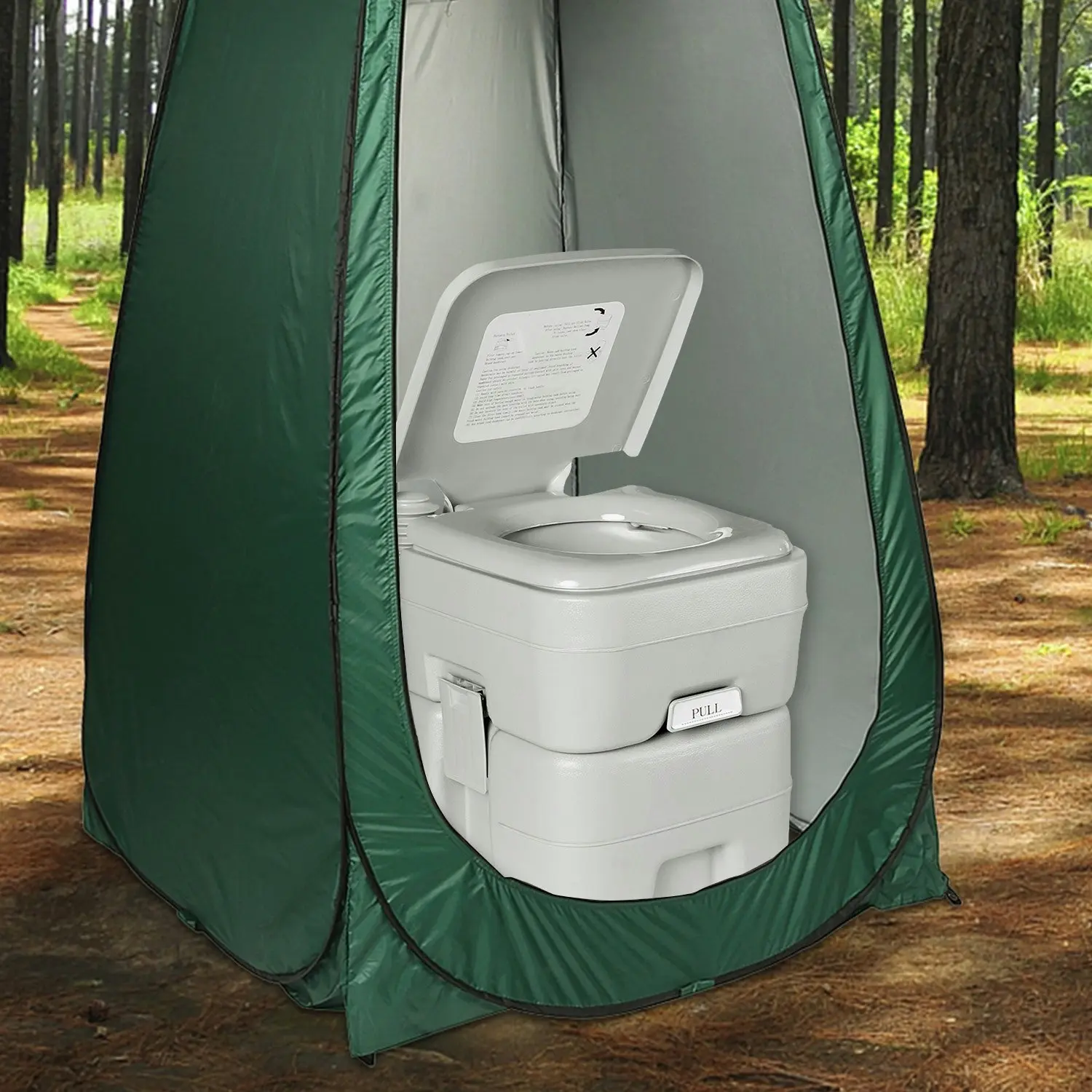 Wallaroo 20L Camping Portable Toilet