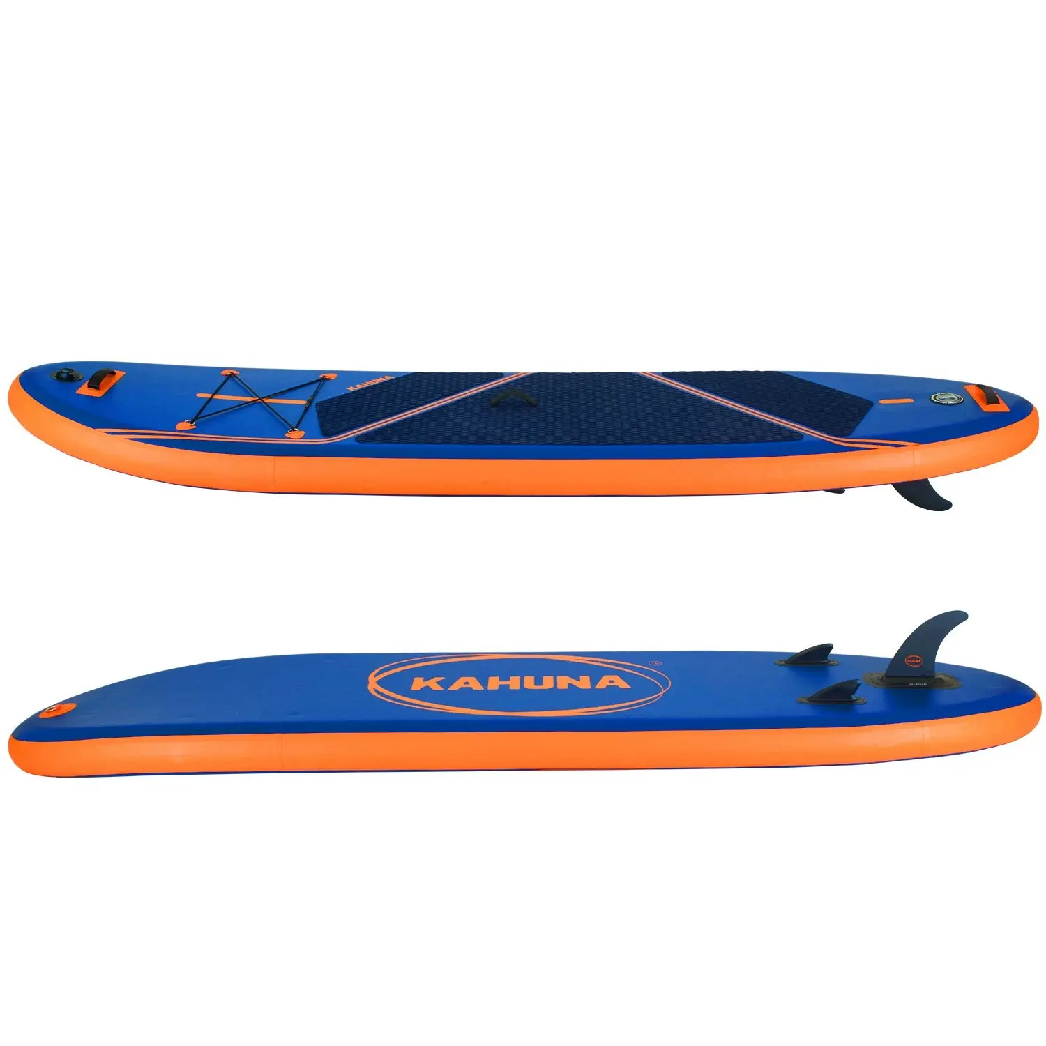 Kahuna Kai Premium Sports 10.6FT Inflatable Stand Up Paddle Board with iSUP Accessories & Carry Bag