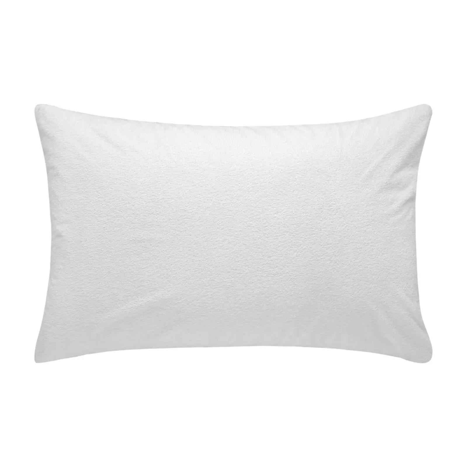 Dreamaker Cotton Terry Towelling Waterproof Pillow Protector - Standard 48x73cm (2 Pack)