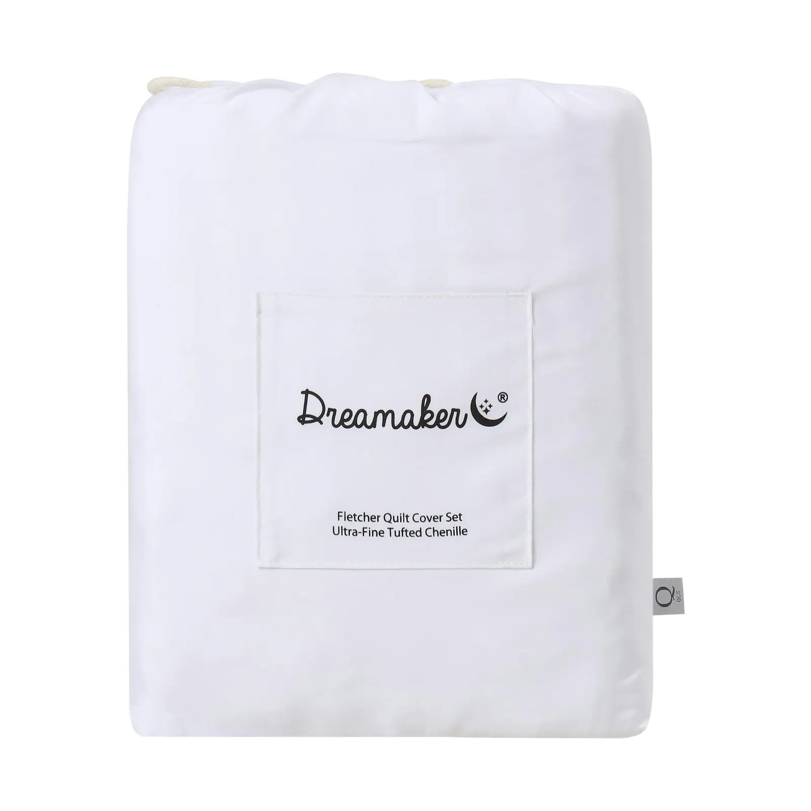 Dreamaker Fletcher Ultrafine Tufted Chenille Quilt Cover Set