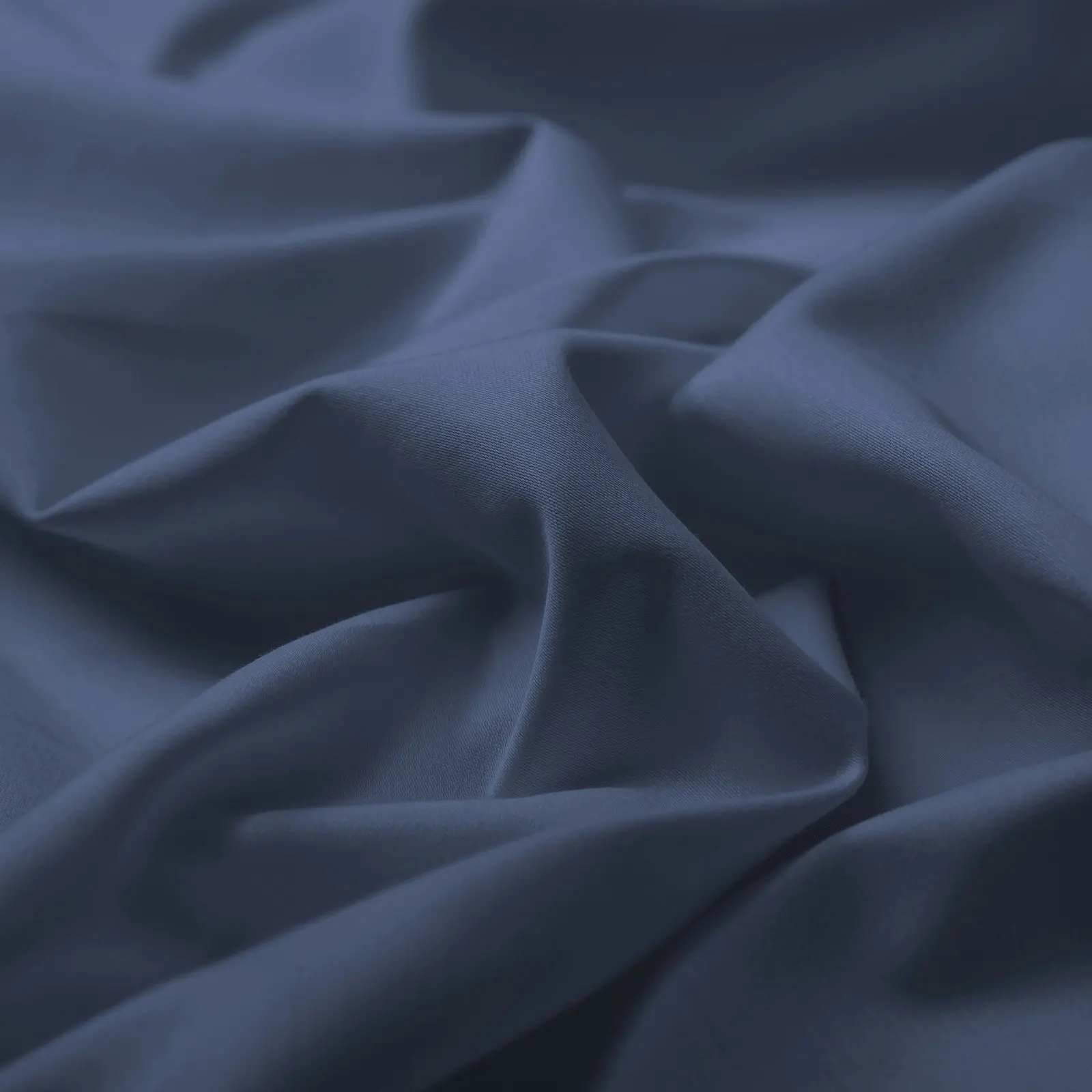 Dreamaker 1500TC Cotton Rich Sateen Sheet Set Navy Queen Bed