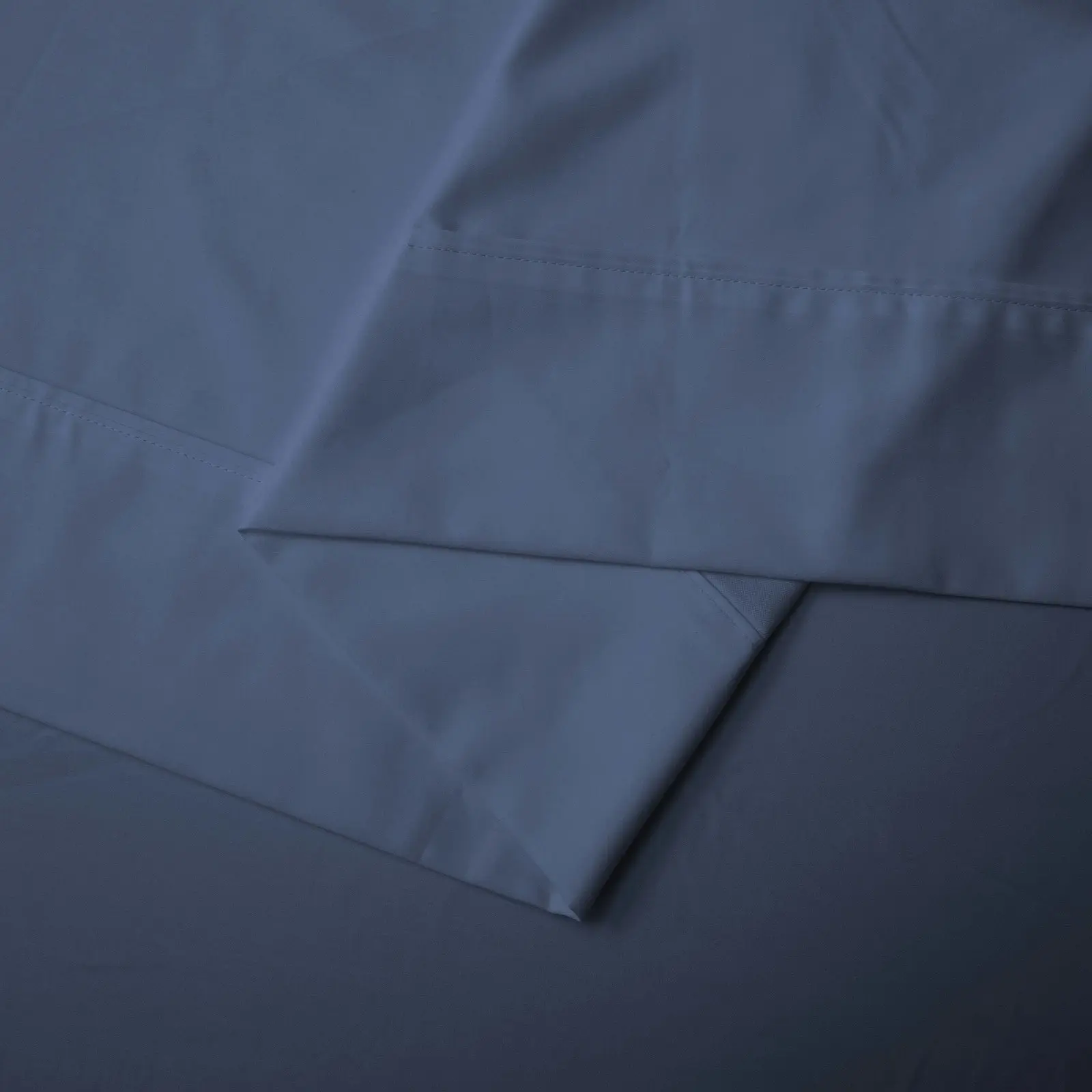 Dreamaker 1500TC Cotton Rich Sateen Sheet Set Navy Queen Bed