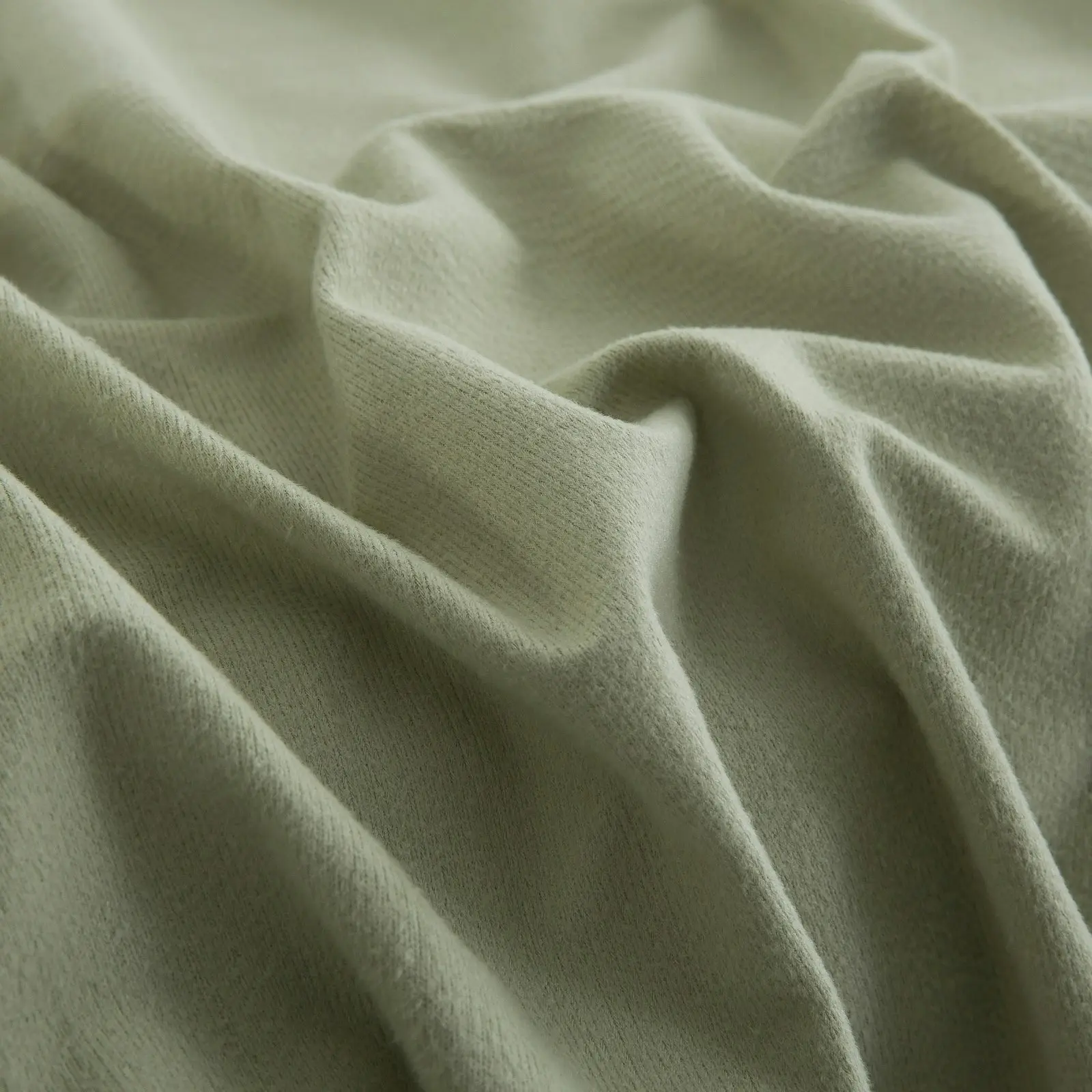 Dreamaker Micro Flannel Sheet Set Queen Bed Sage