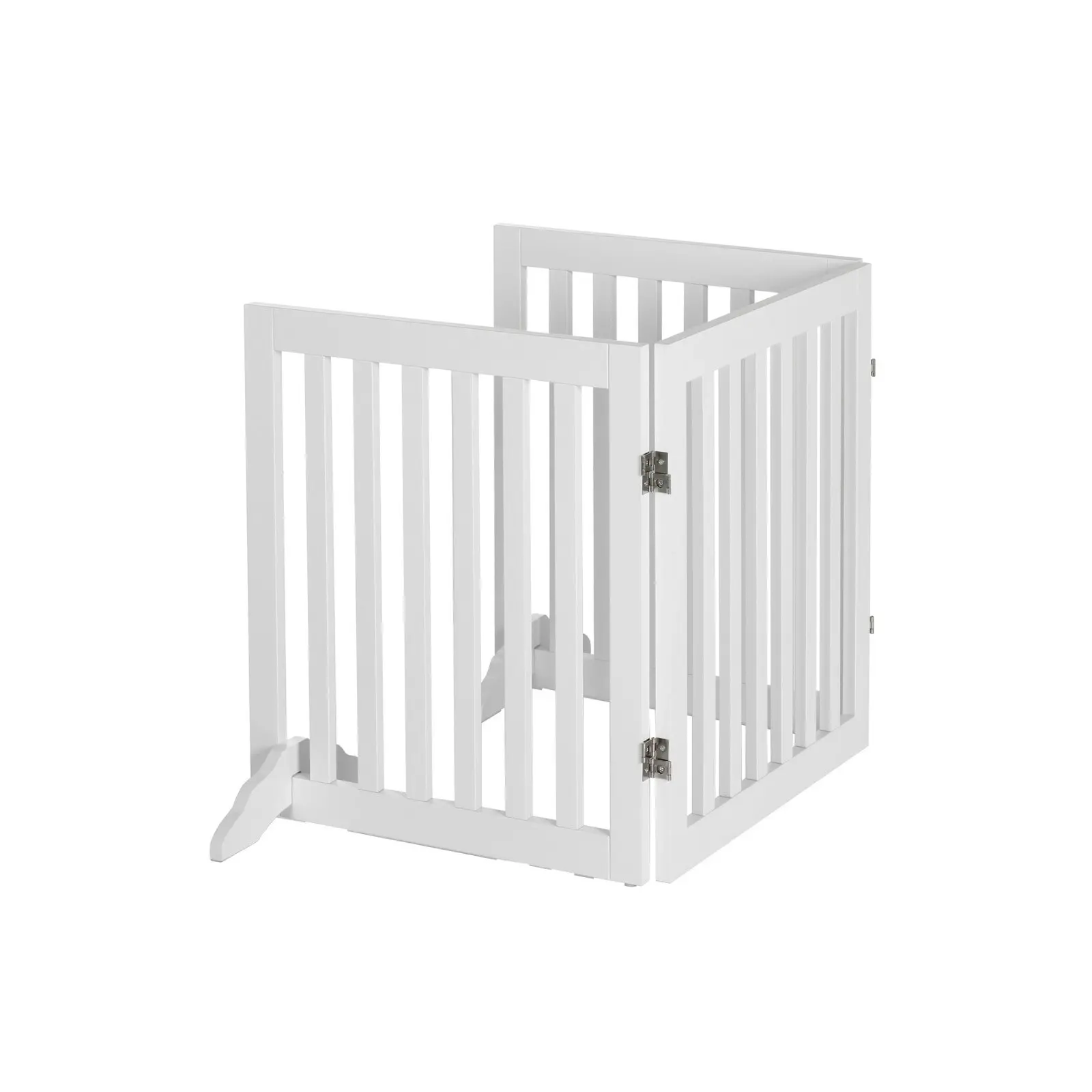 5000542 3 Panel Freestanding Pet Gate White