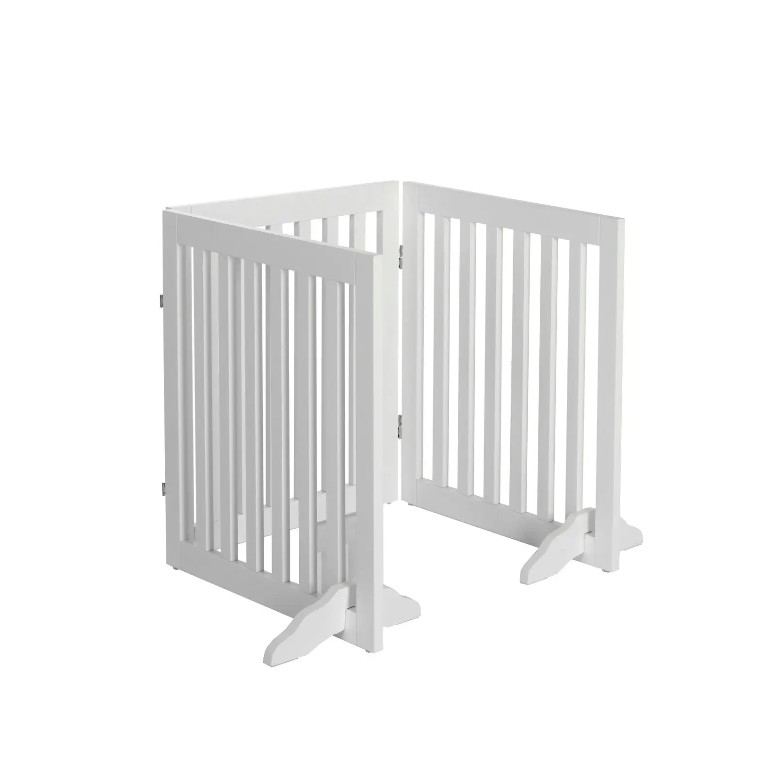 5000542 3 Panel Freestanding Pet Gate White