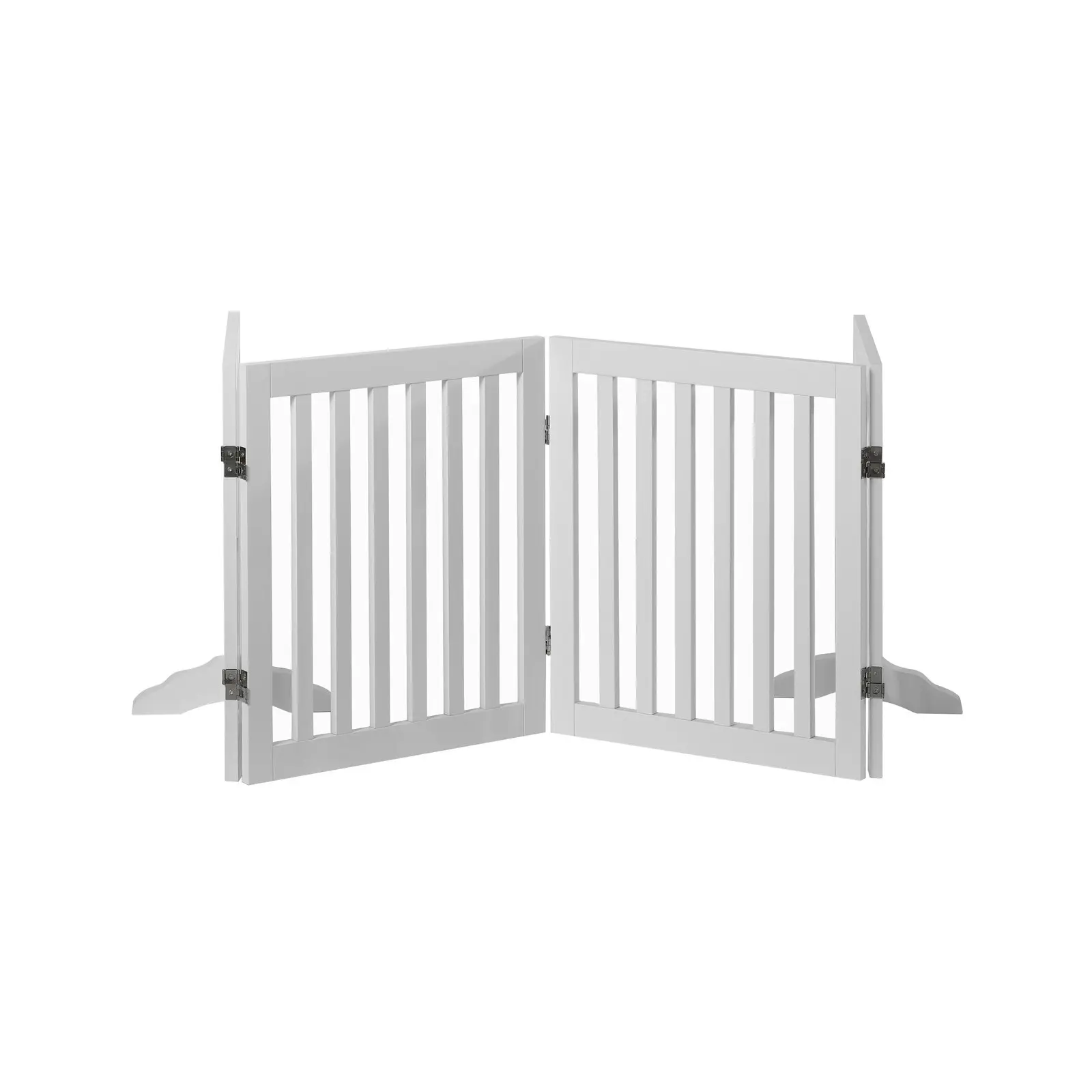 5000544 4 Panel Freestanding Pet Gate White