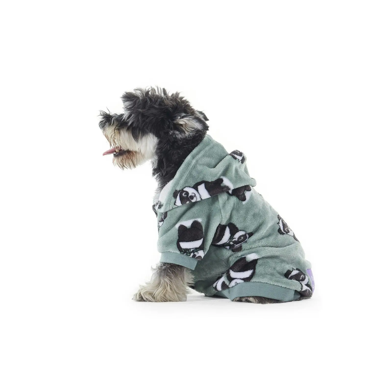 Charlie's Uggo Pand-UH! Dog Hoodie Sage Small