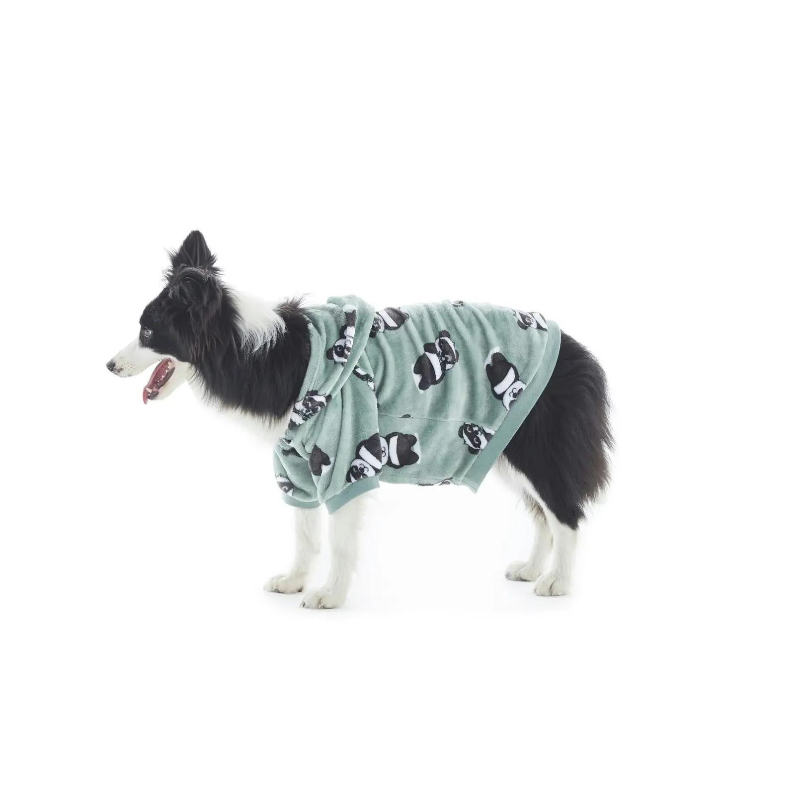 Charlie's Uggo Pand-UH! Dog Hoodie Sage Medium