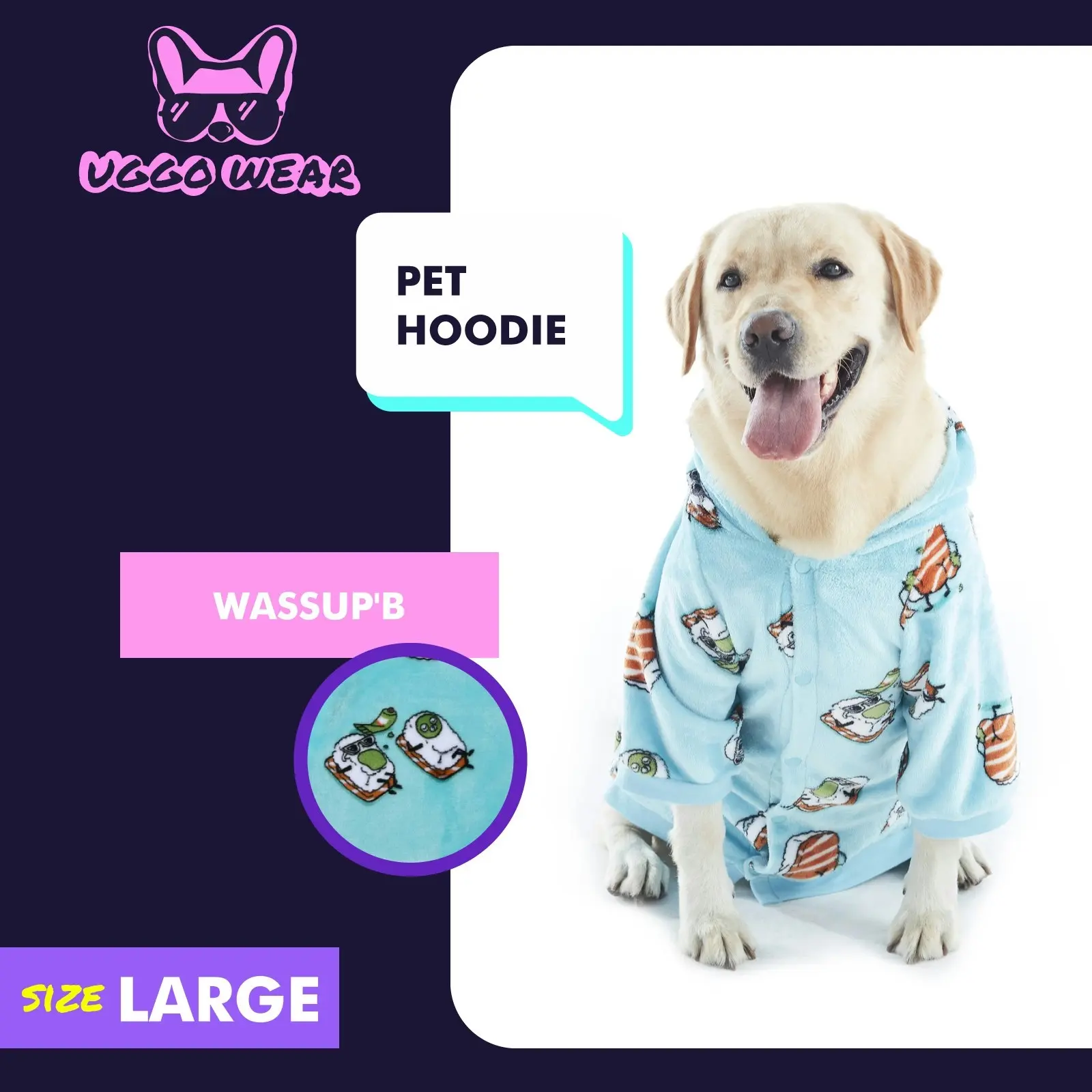 Charlie's Dog Hoodie