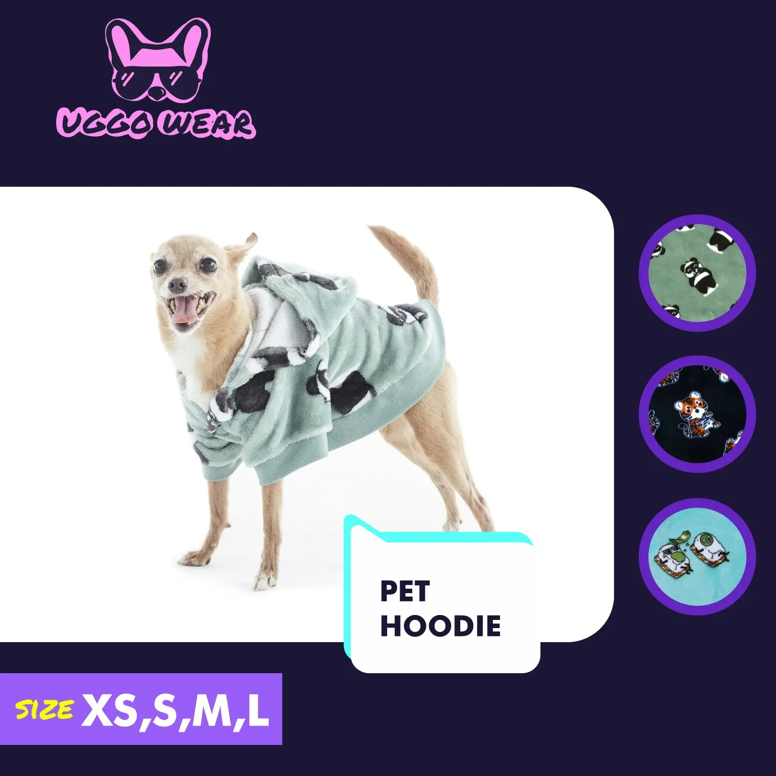 Charlie's Dog Hoodie