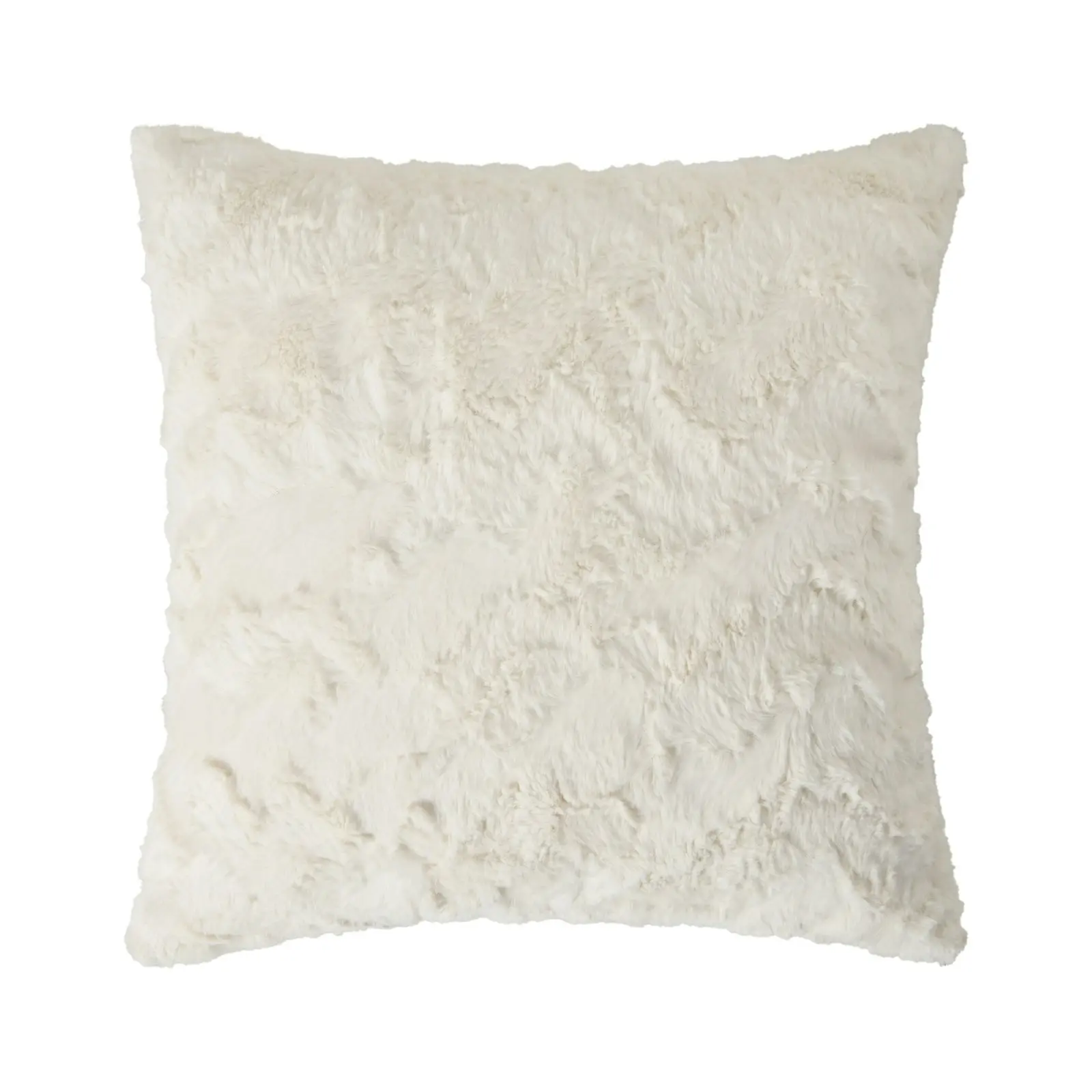 Cadence & Co. Maya Faux Fur Cushion Natural 45x45cm