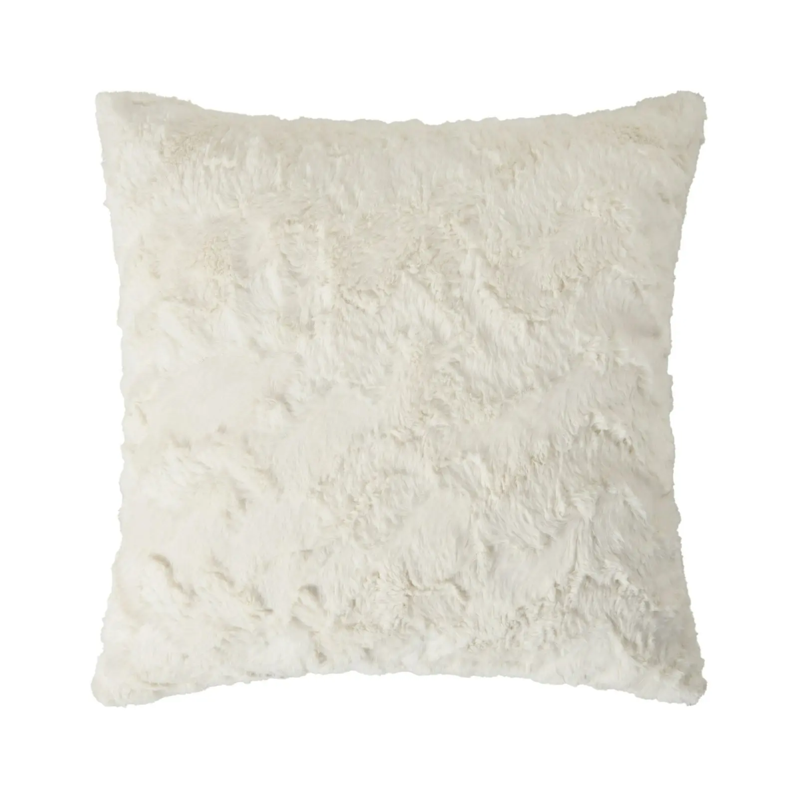 Cadence & Co. Maya Faux Fur Cushion Natural 45x45cm