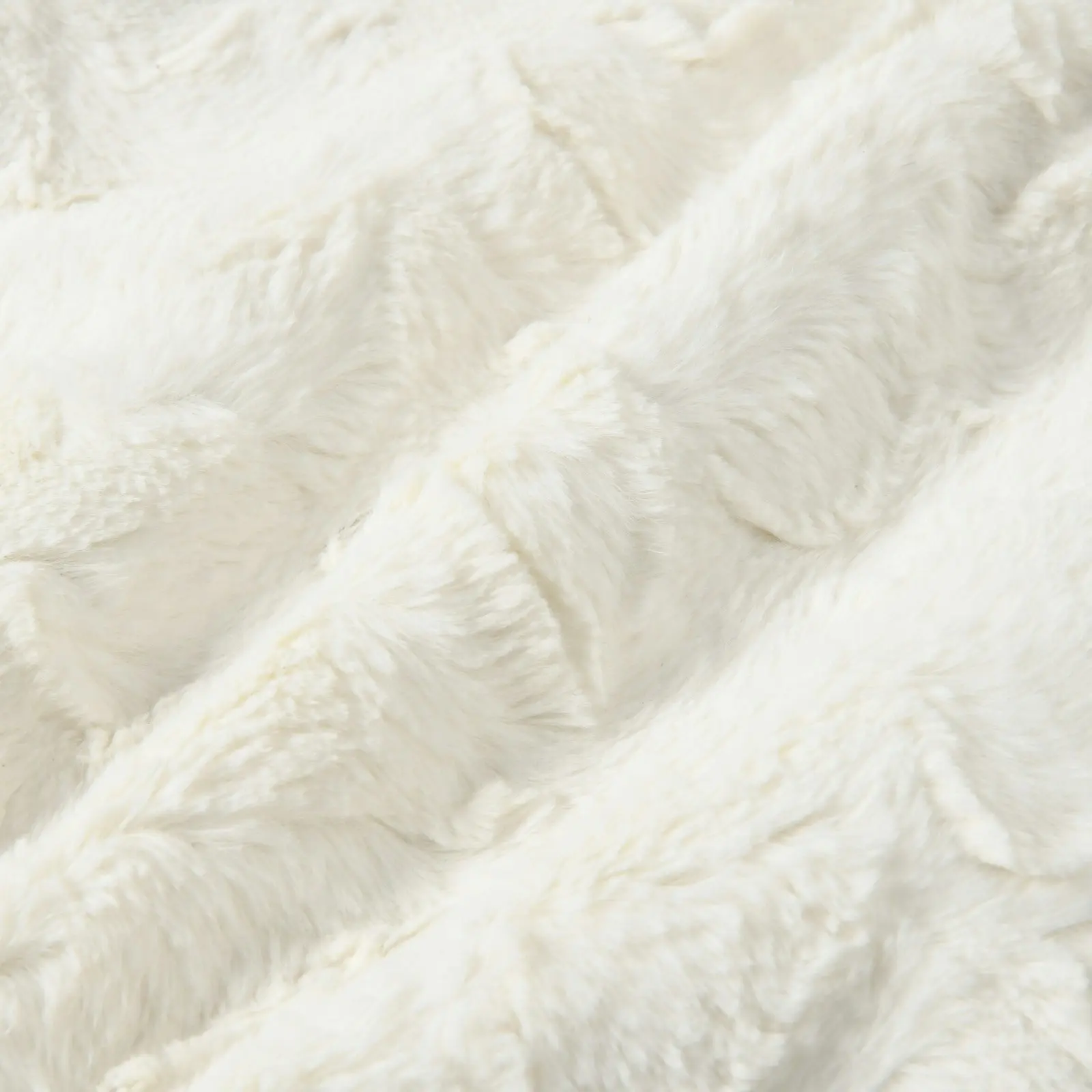 Cadence & Co. Maya Faux Fur Cushion Natural 45x45cm