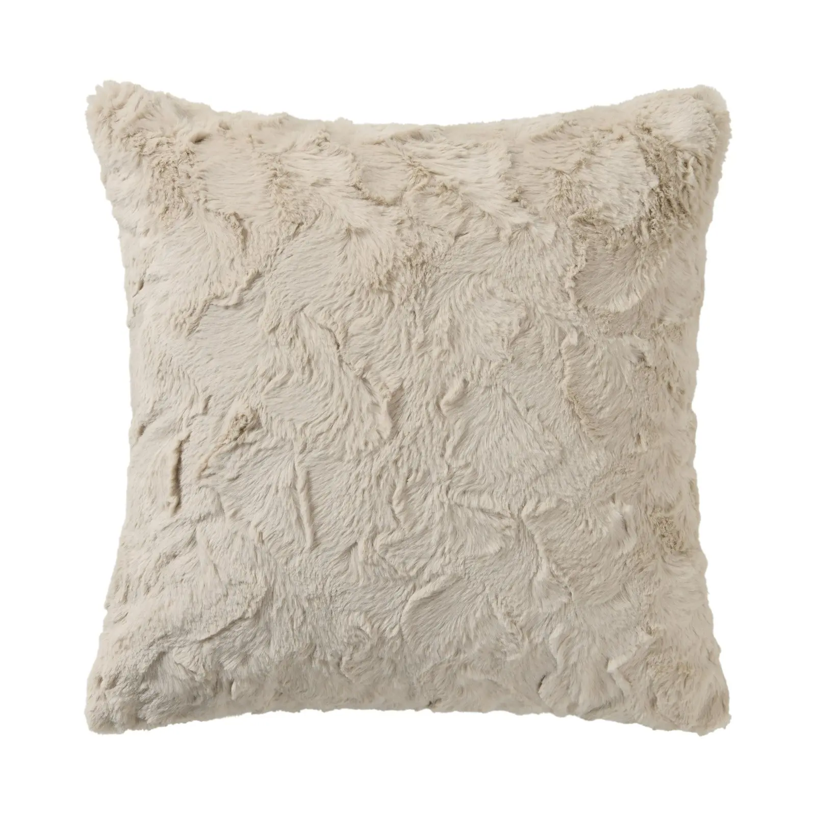 Cadence & Co. Maya Faux Fur Cushion Cream 45x45cm