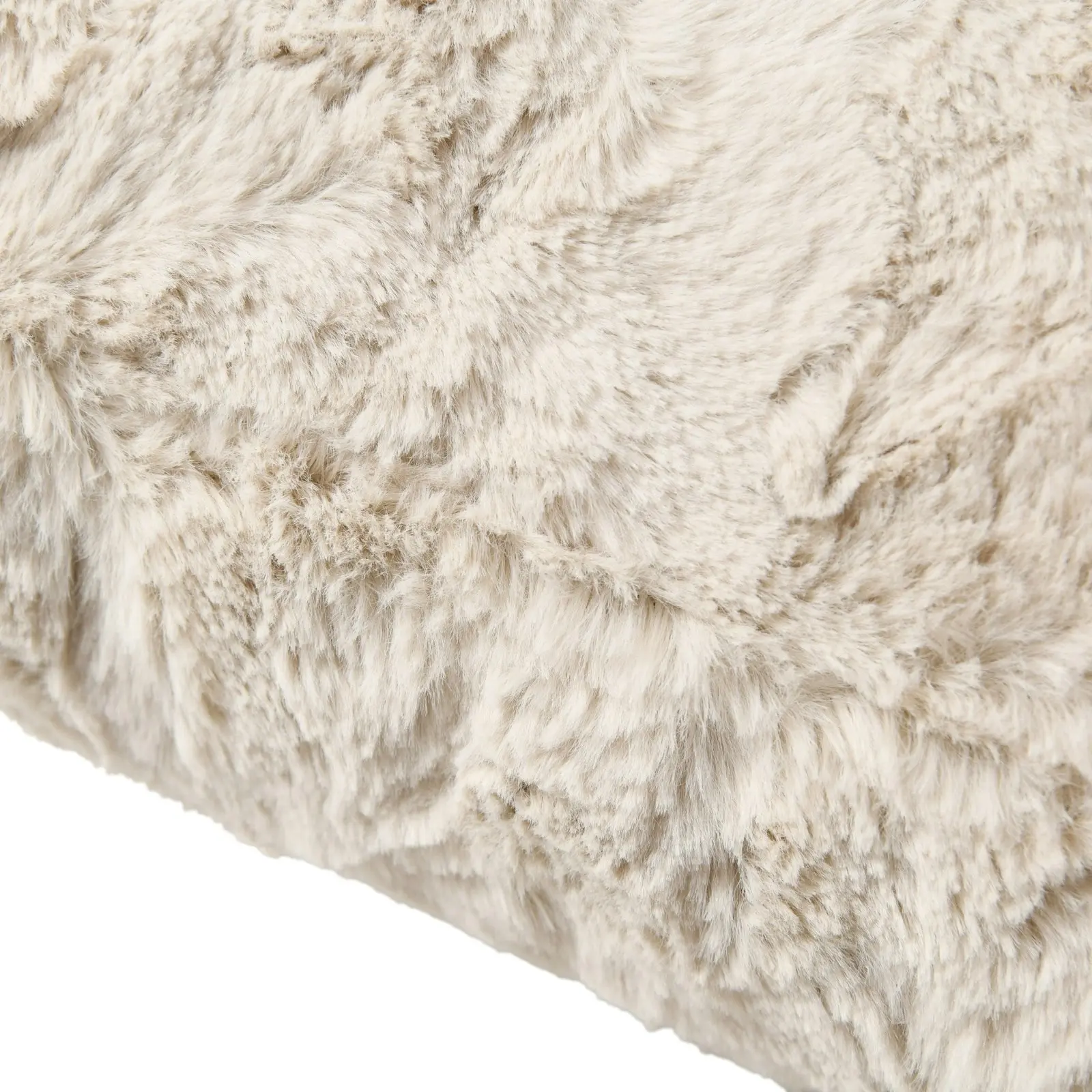 Cadence & Co. Maya Faux Fur Cushion Cream 45x45cm