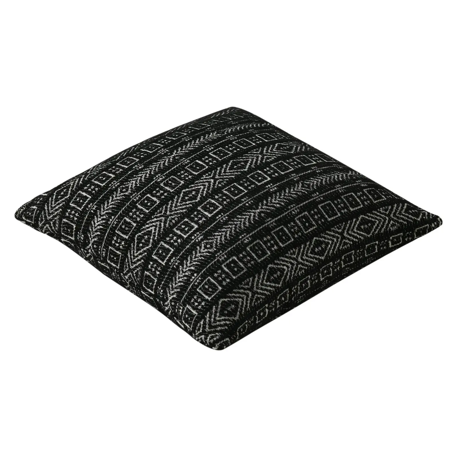 Cadence & Co. Antalya Chenille Cushion Black 45x45cm