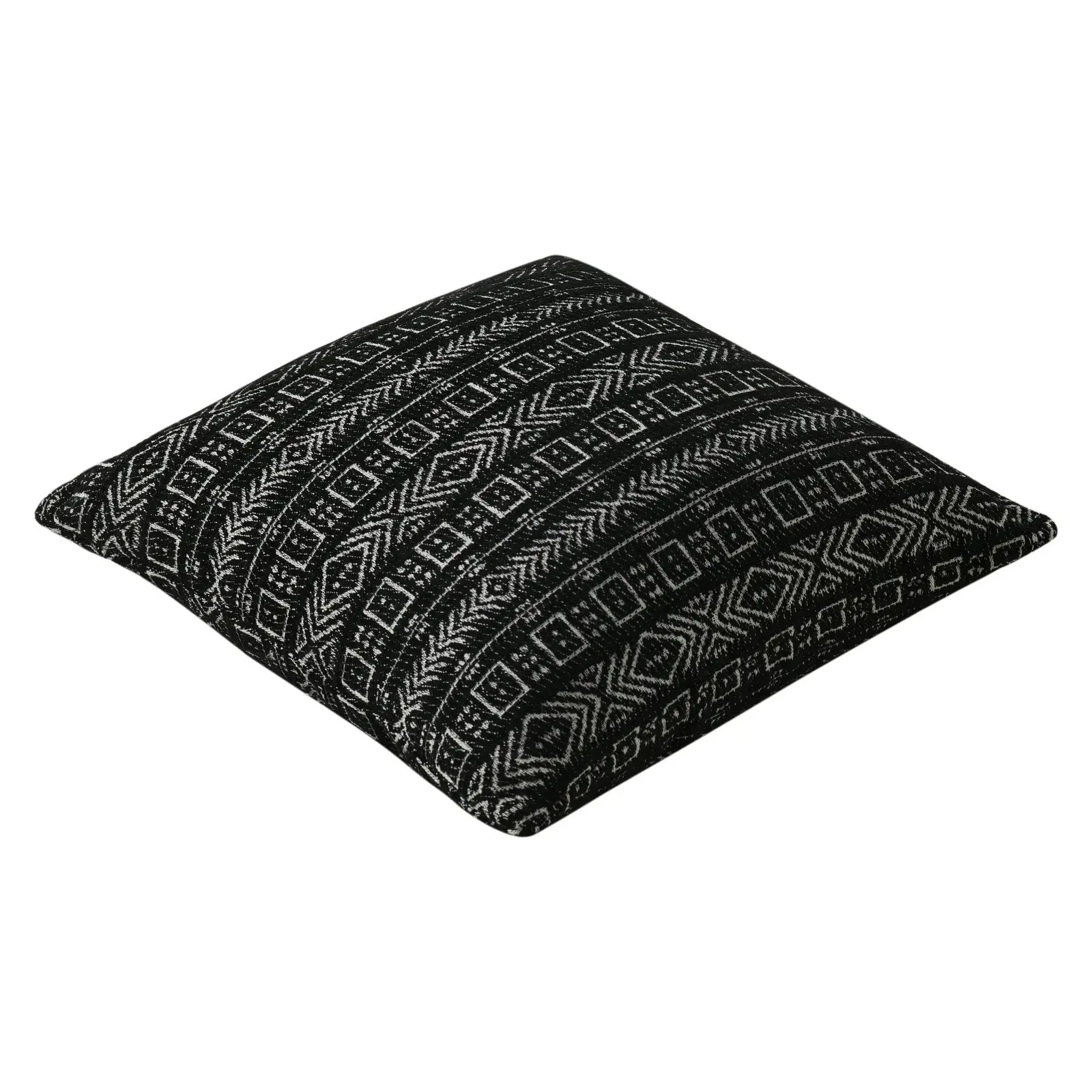 Cadence & Co. Antalya Chenille Cushion Black 45x45cm