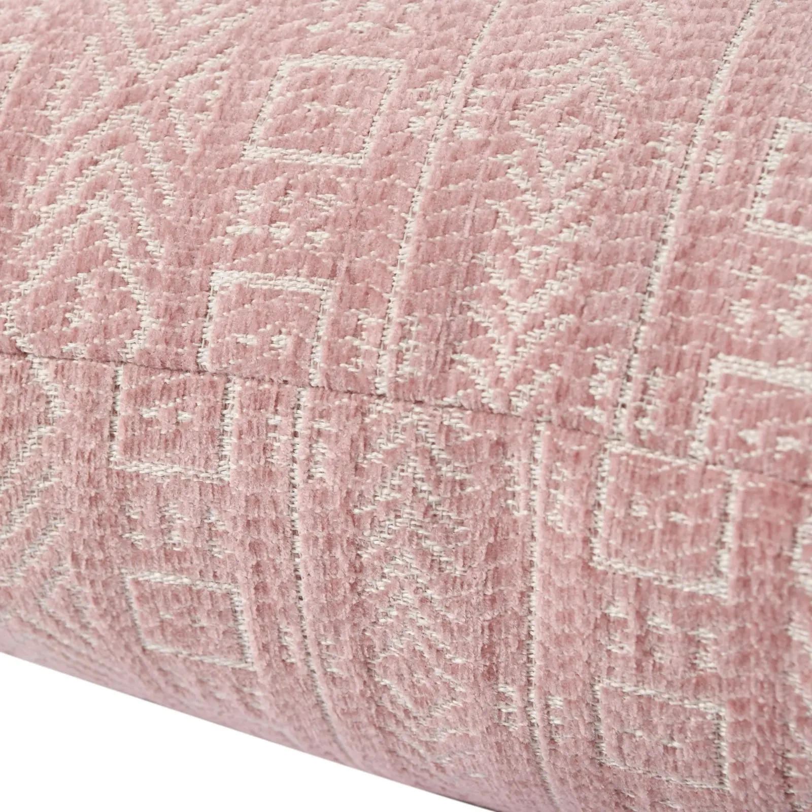 Cadence & Co. Antalya Chenille Cushion Pink 45x45cm