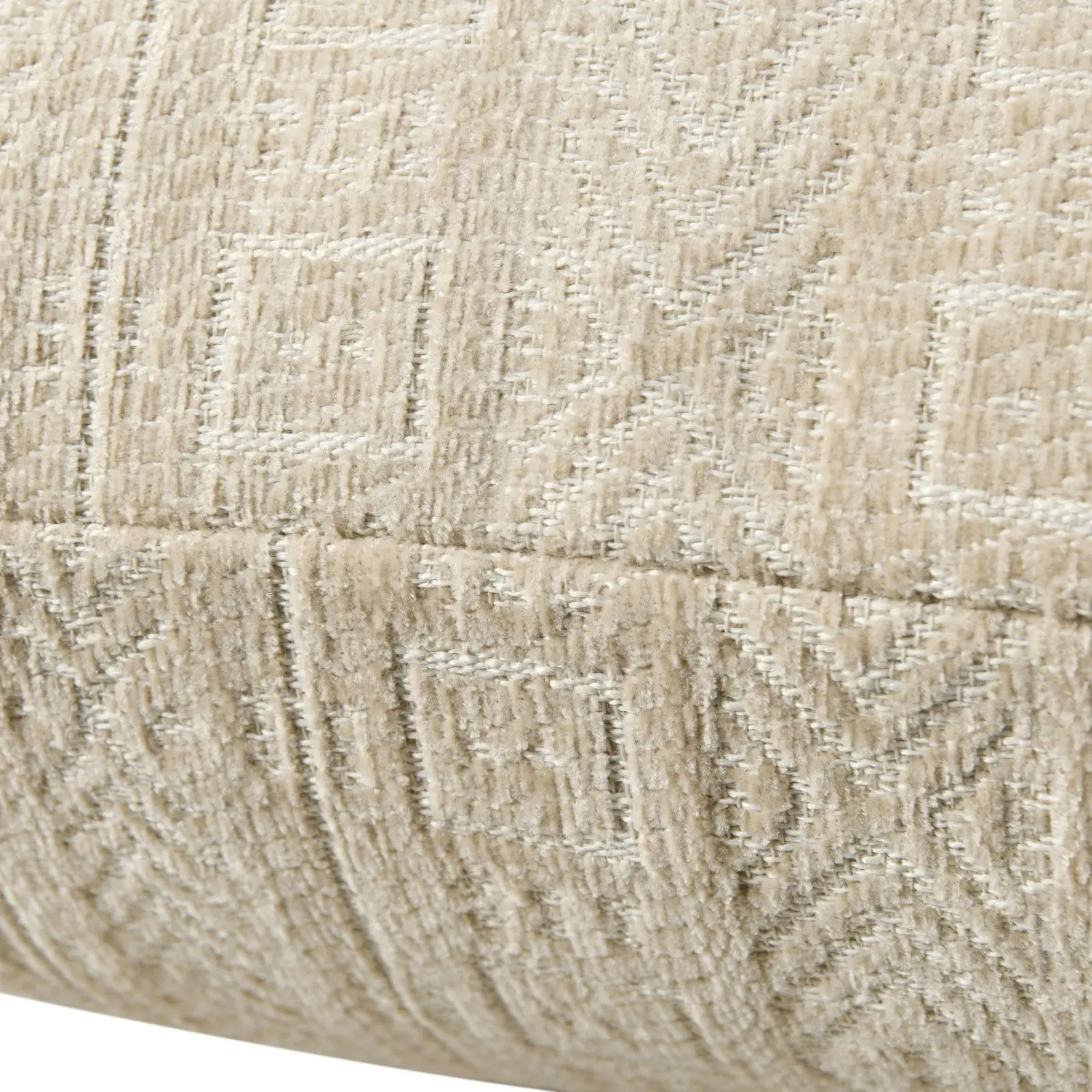 Cadence & Co. Antalya Chenille Cushion Natural 45x45cm