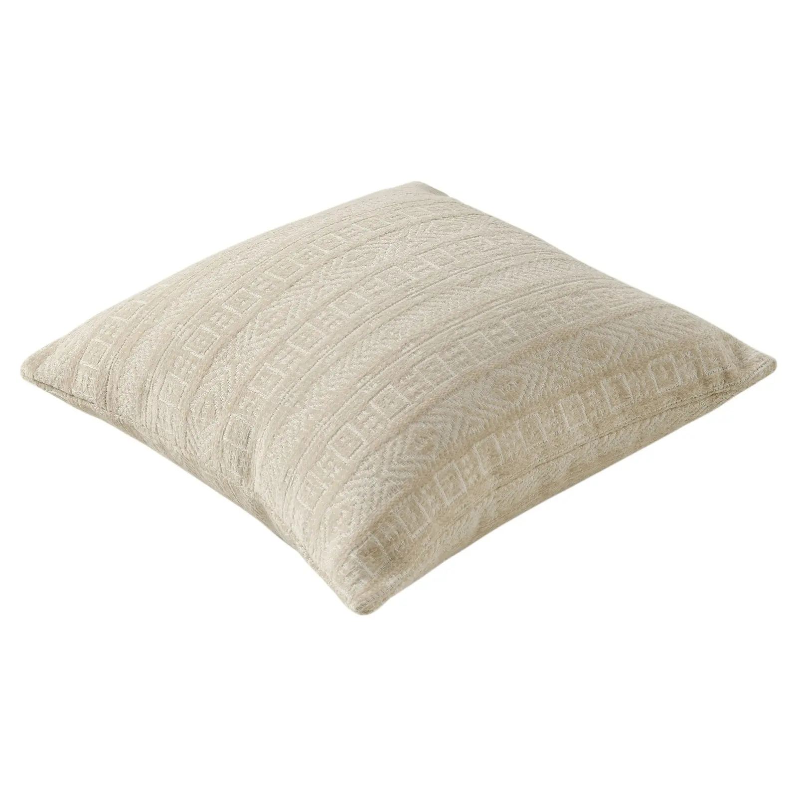 Cadence & Co. Antalya Chenille Cushion Natural 45x45cm