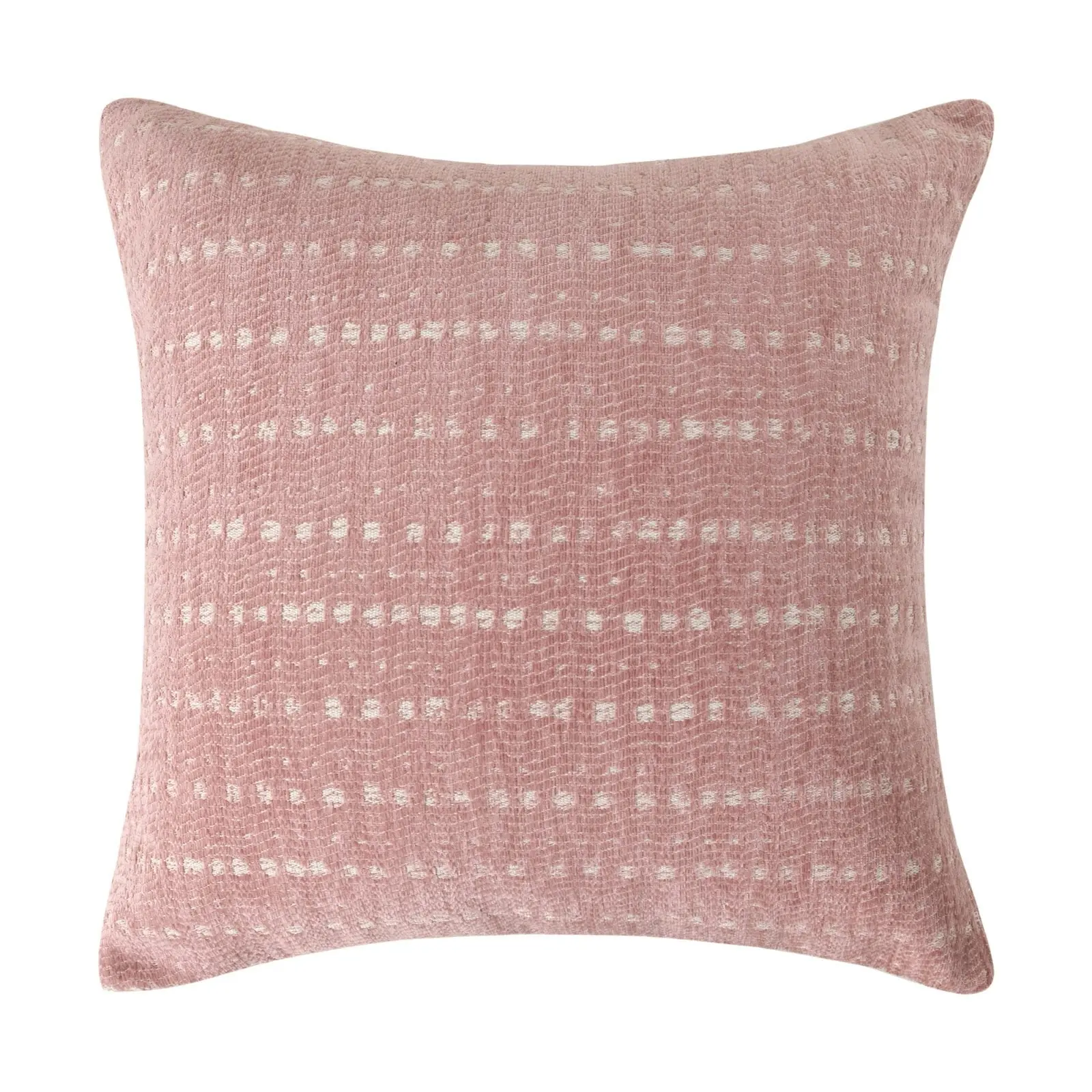 Cadence & Co. Antalyo Chenille Cushion Pink 45x45cm