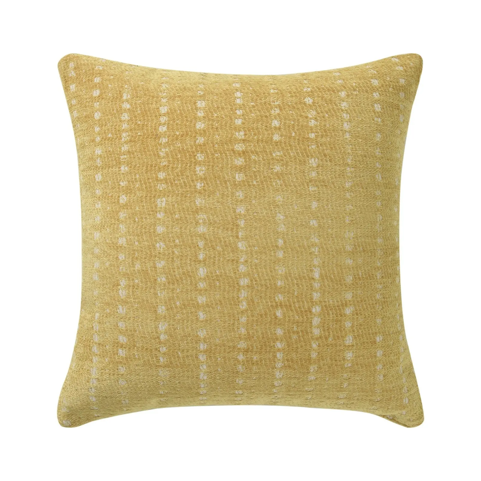 Cadence & Co. Antalyo Chenille Cushion Ochre 45x45cm