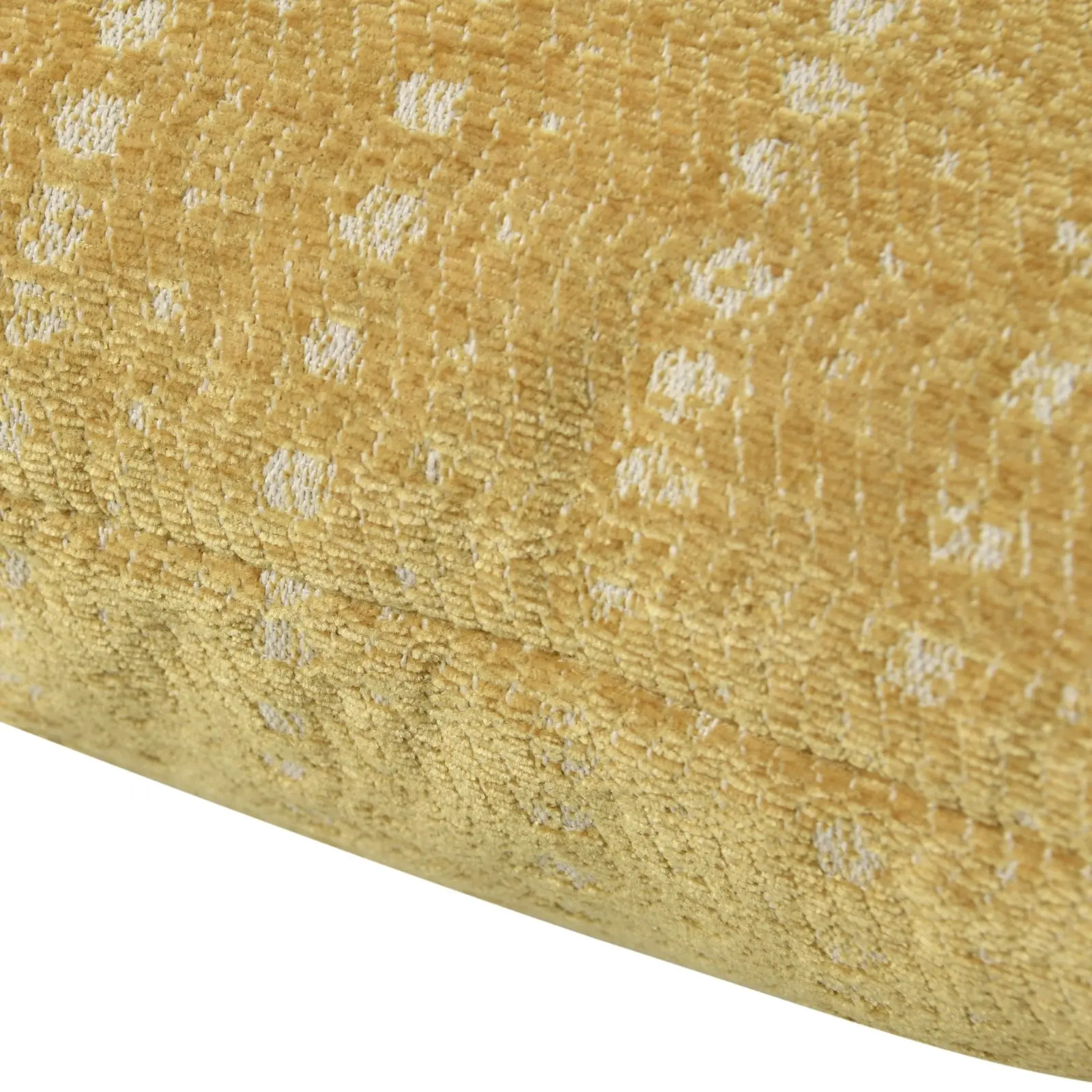 Cadence & Co. Antalyo Chenille Cushion Ochre 45x45cm