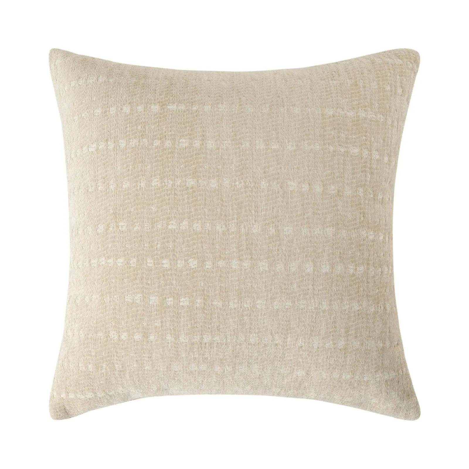 Cadence & Co. Antalyo Chenille Cushion Natural 45x45cm