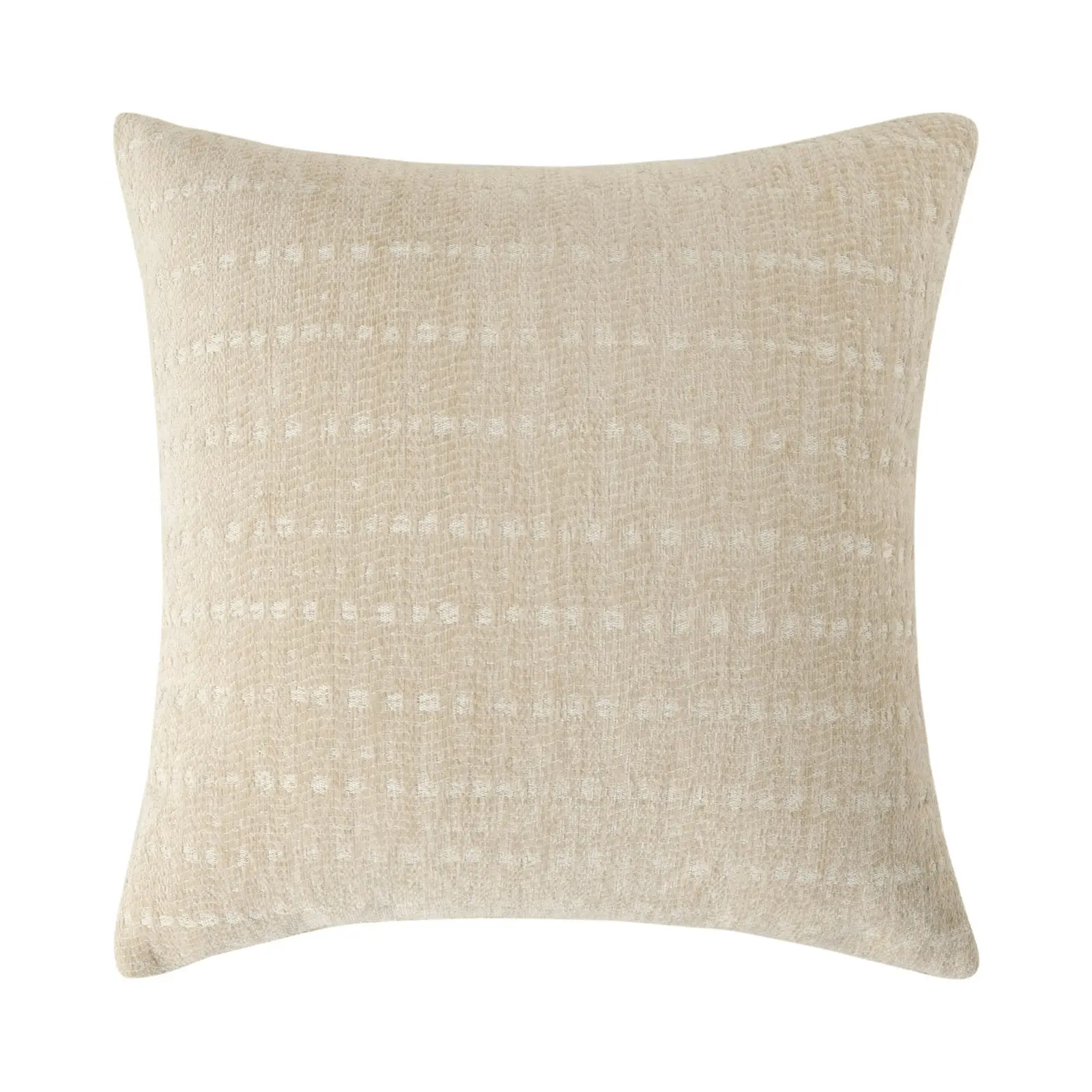 Cadence & Co. Antalyo Chenille Cushion Natural 45x45cm