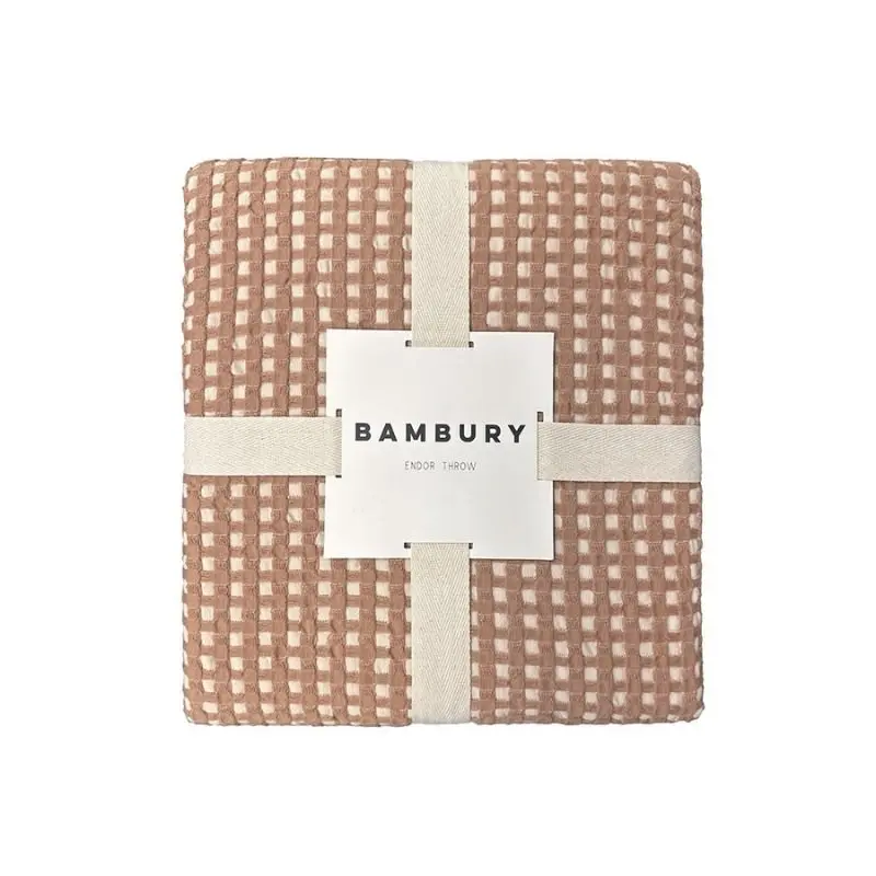 Bambury Endor Terracotta Throw