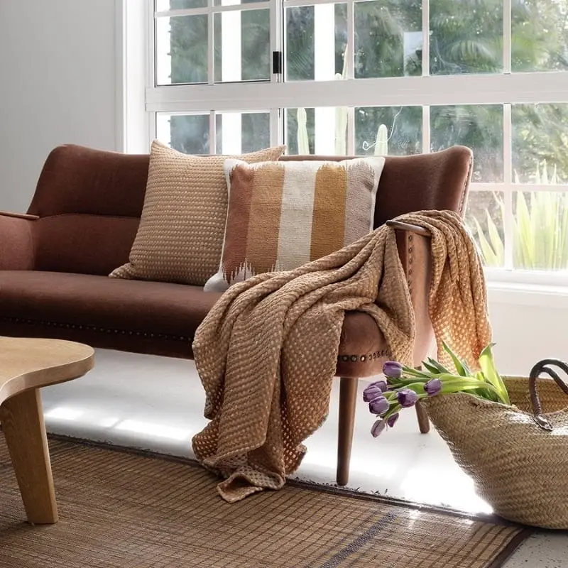 Bambury Endor Terracotta Throw