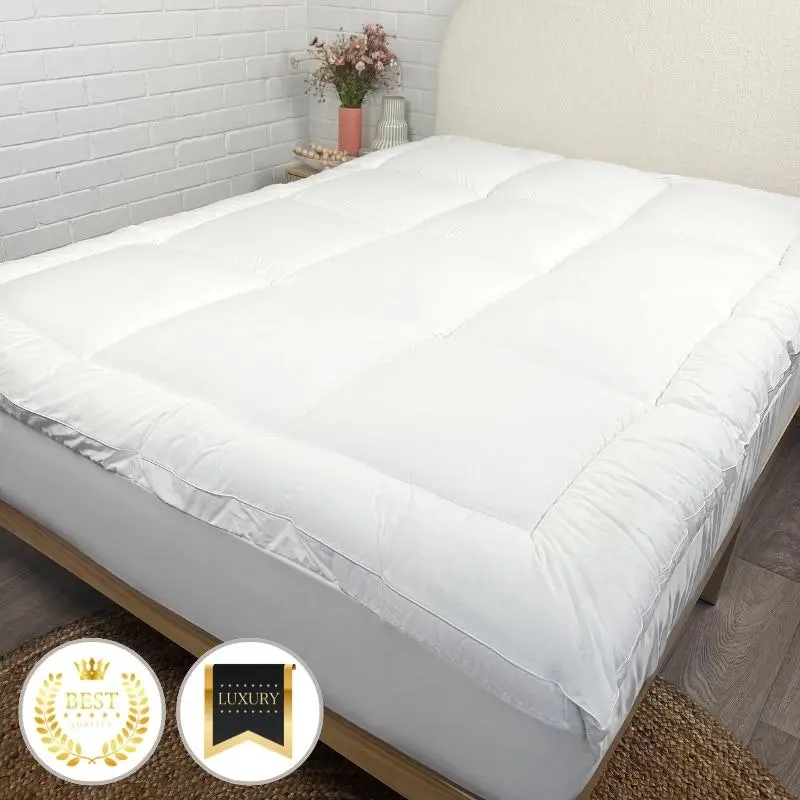 Sienna Living Luxury Hotel 1500GSM Mattress Topper