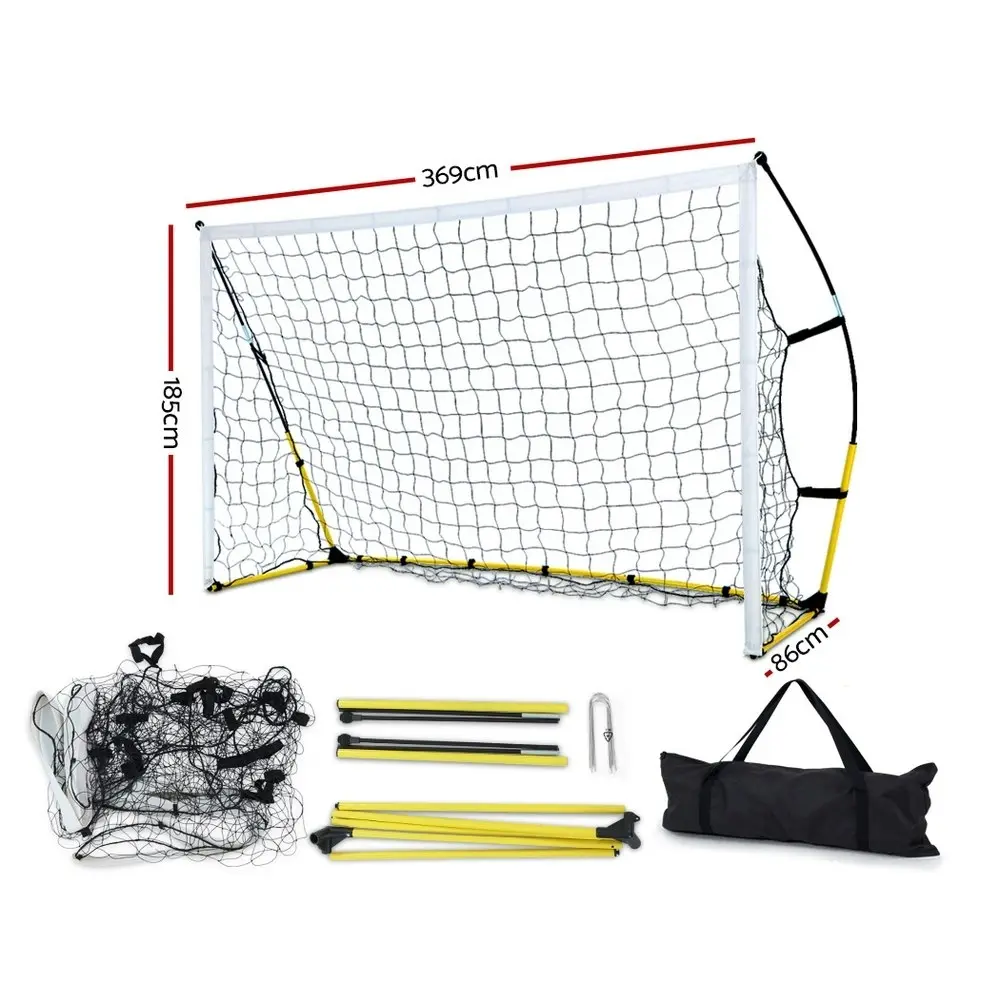 Everfit 3.6m Football Soccer Net Portable Goal Net Rebounder Sports Training