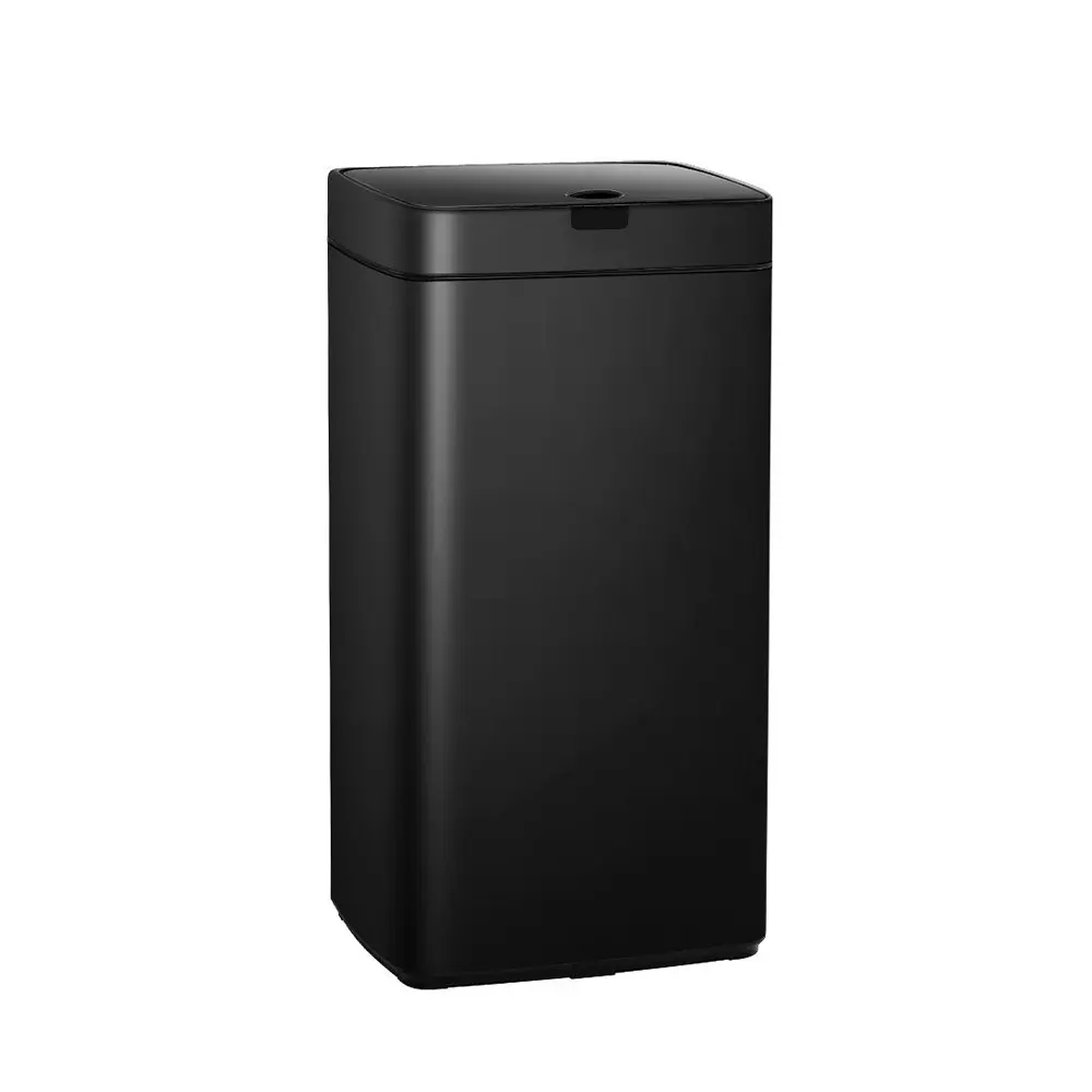 Devanti 45L Motion Sensor Bin Rubbish Automatic Black