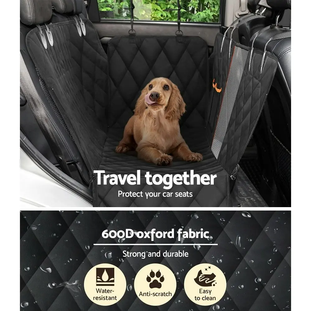 i.Pet Pet Car Seat Cover Dog Back Waterproof Protector Hammock Non Slip Rear Mat