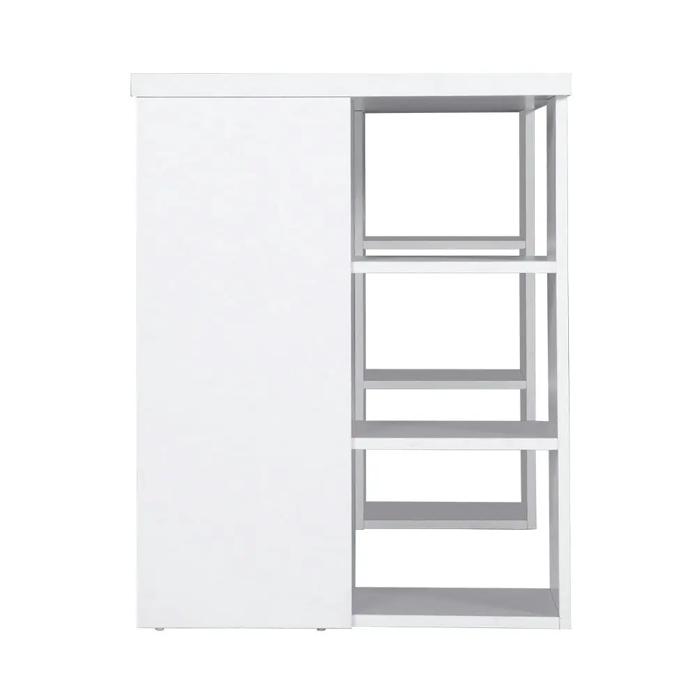 Artiss Computer Desk Bookshelf White 150CM