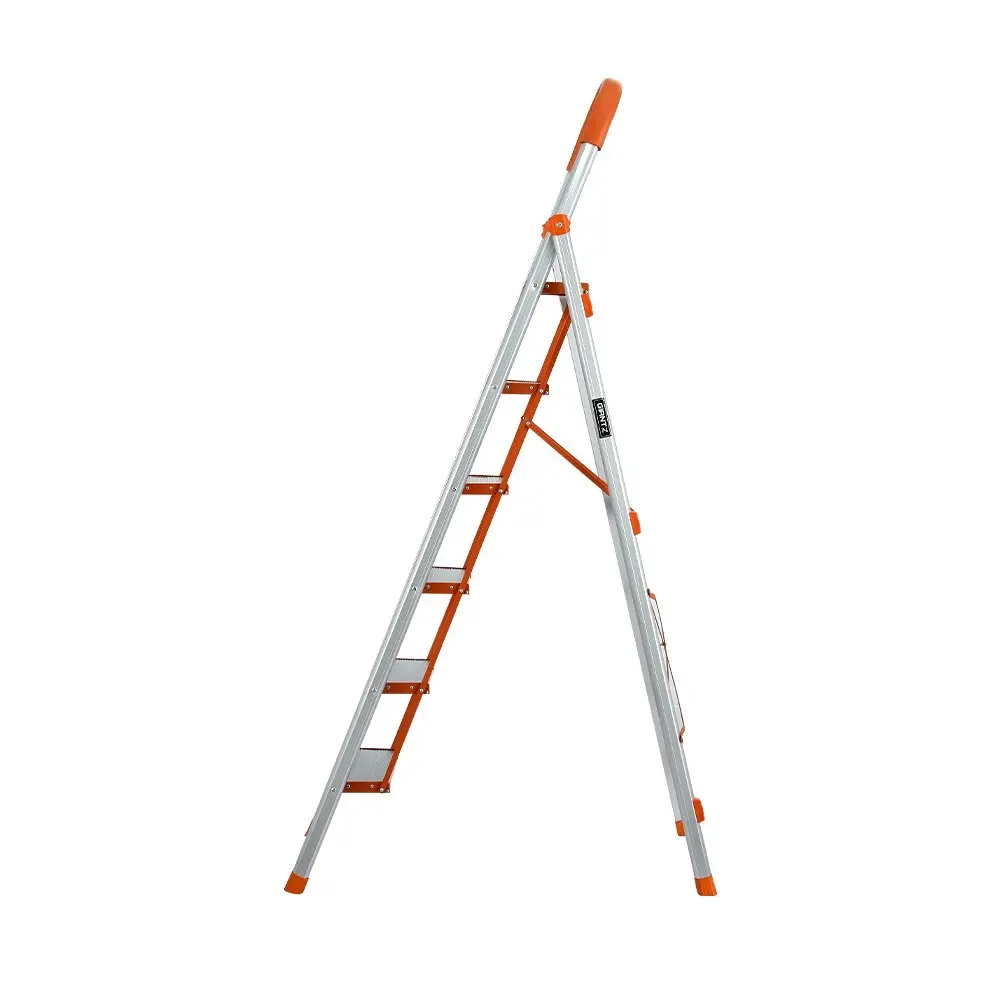 Giantz 6 Step Ladder Multi-Purpose Folding Aluminium Light Weight Platform