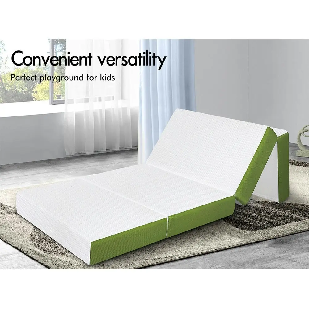 Starry Eucalypt Folding Mattress Foldable Sofa Bed Portable Camping Mat Cushion