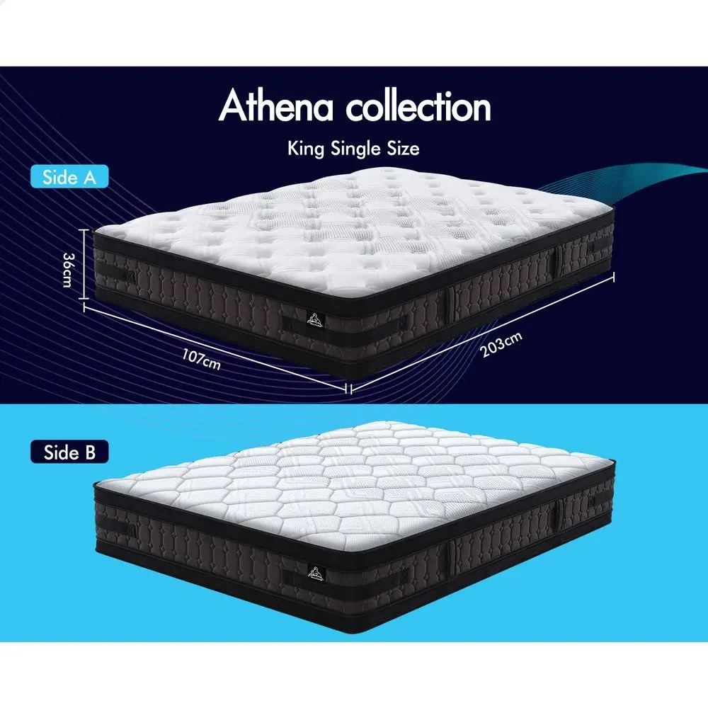 Starry Eucalypt Mattress Euro Top Flippable King Single